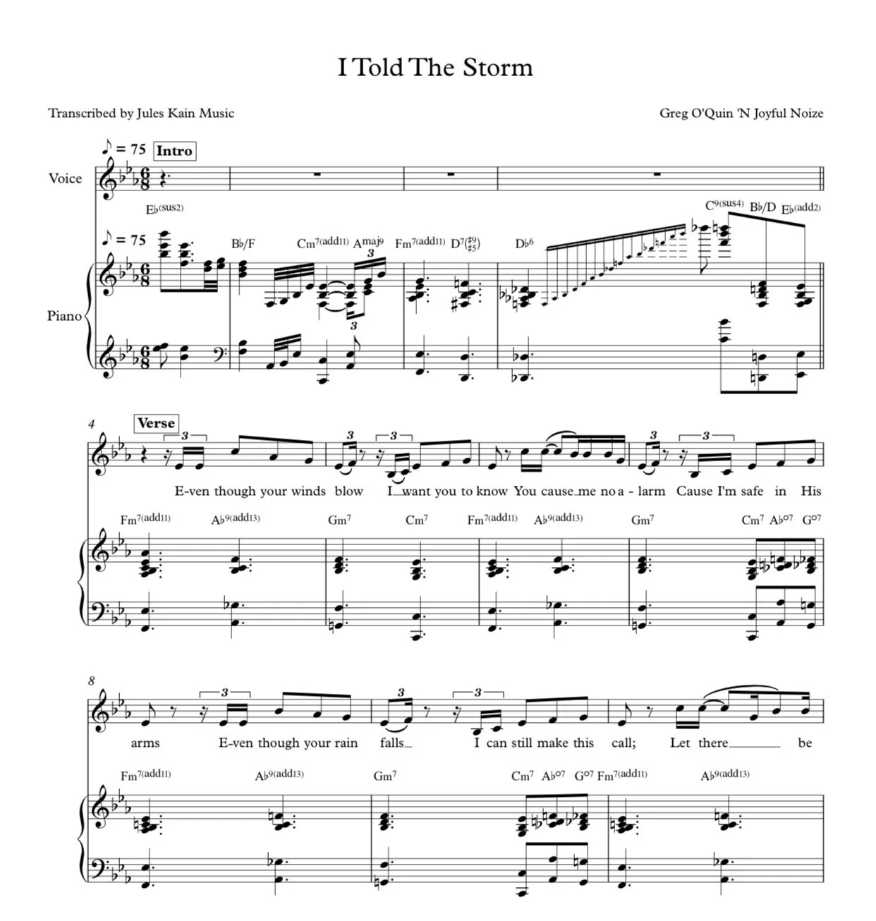 Sheetmusic