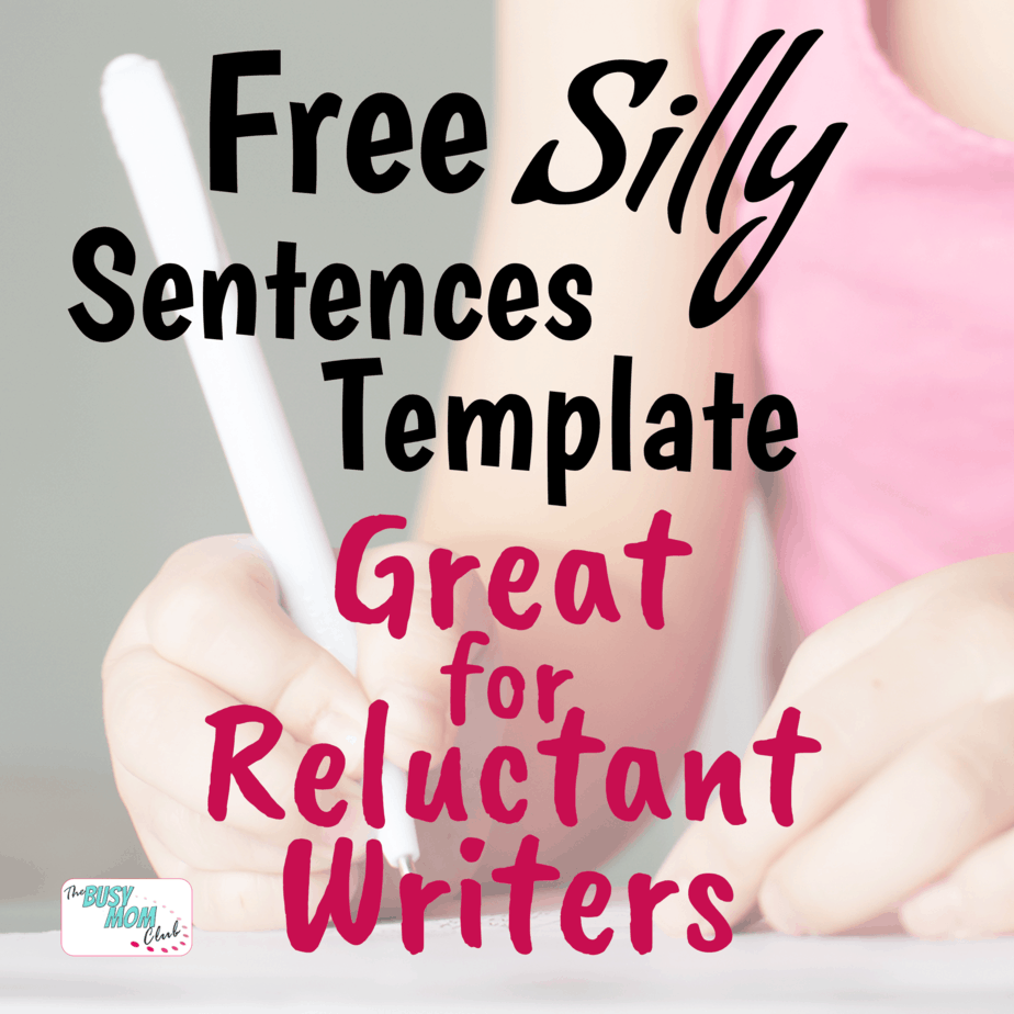 Silly Sentences Printable