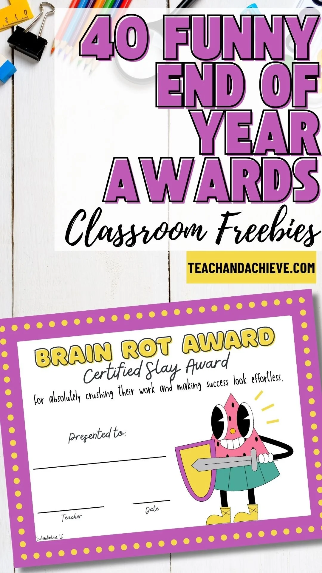 funny awards for employees free printables