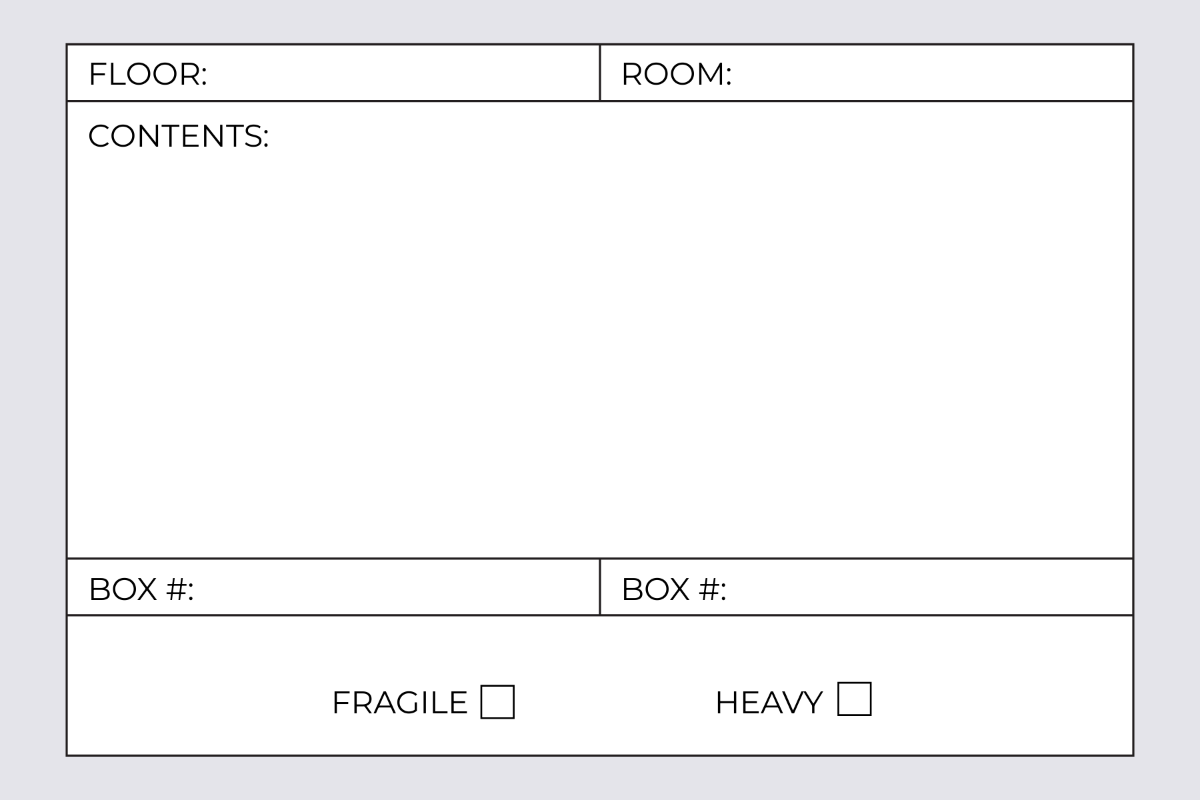 Simple Box Label