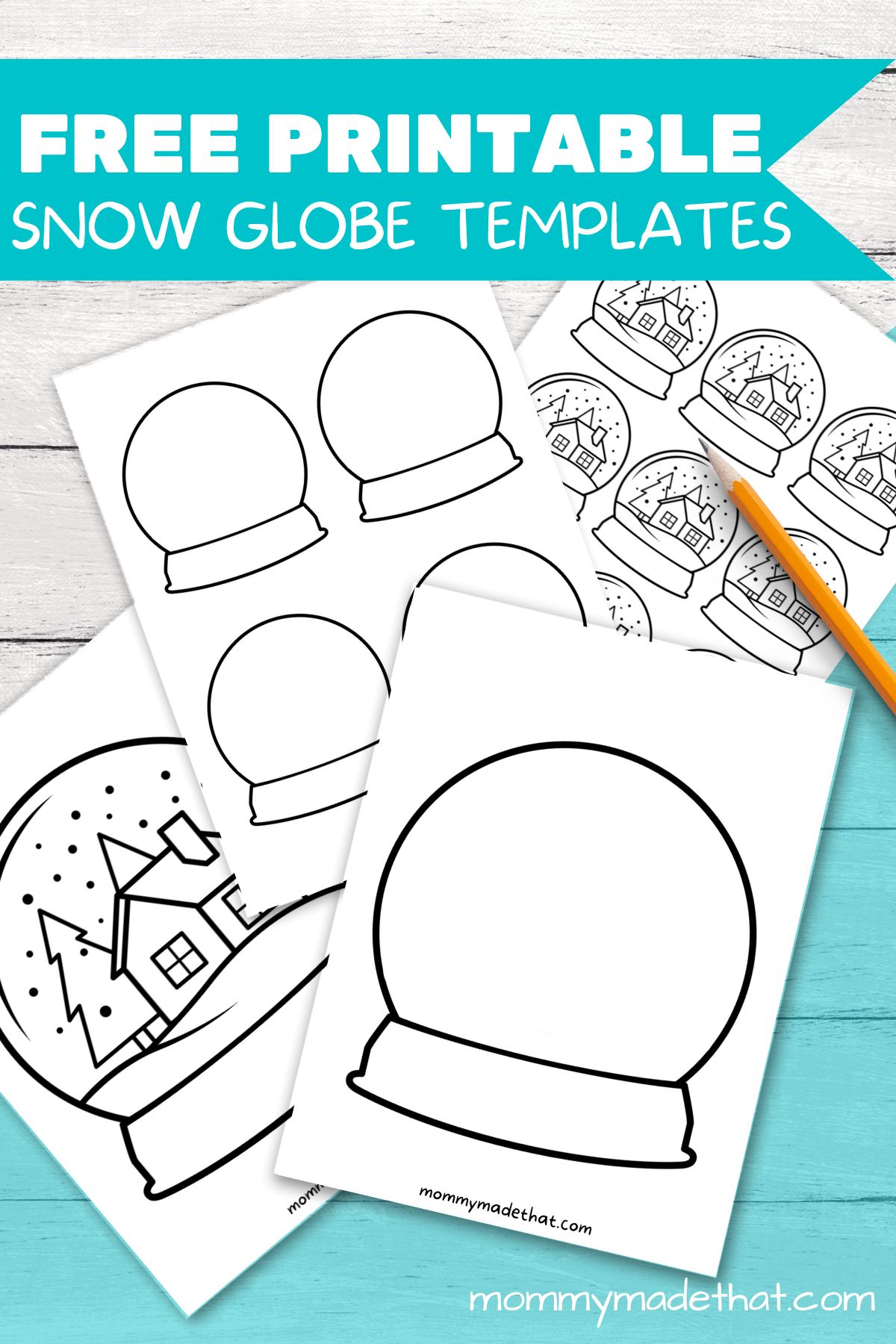 free printable globe template