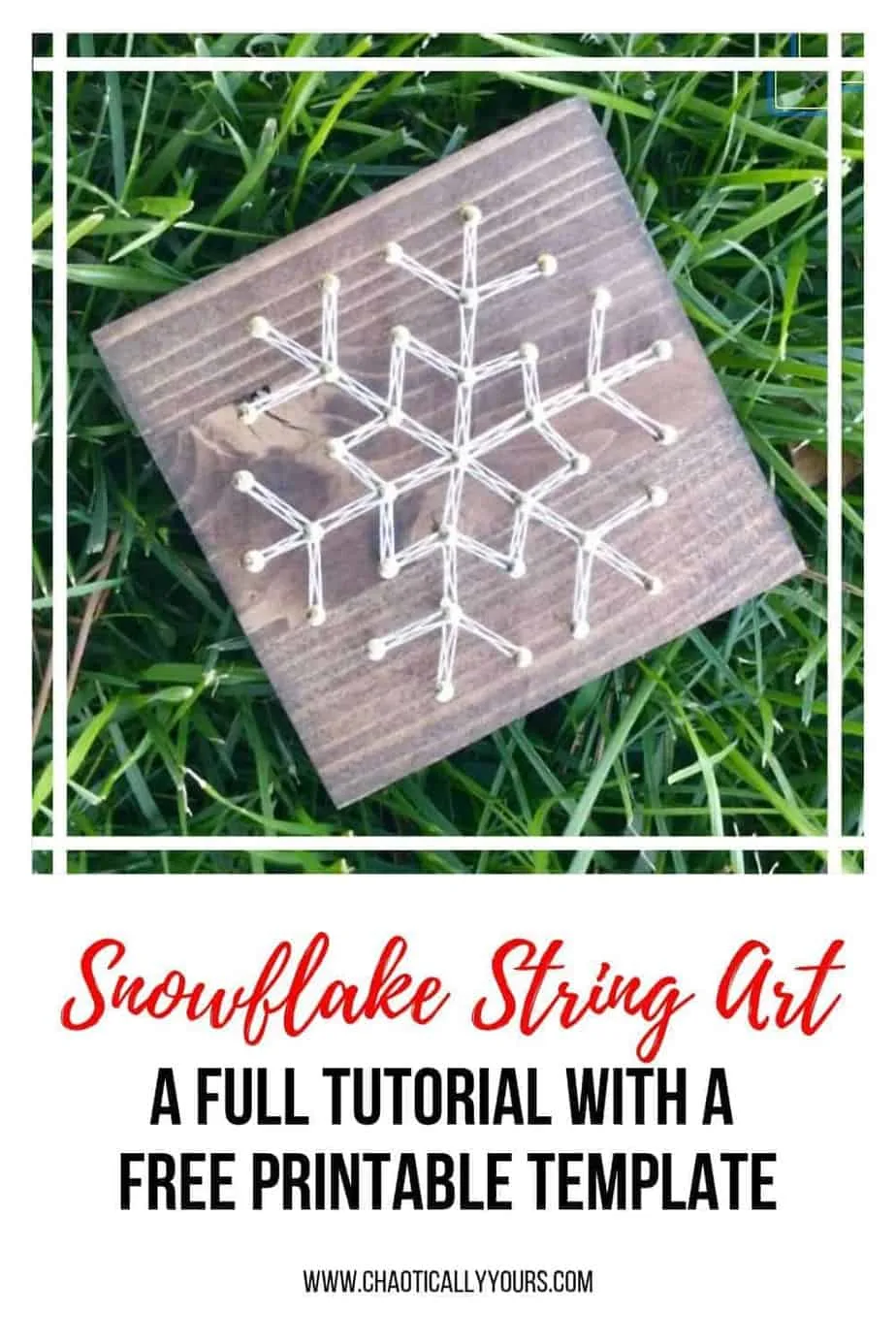 Snowflake String Art