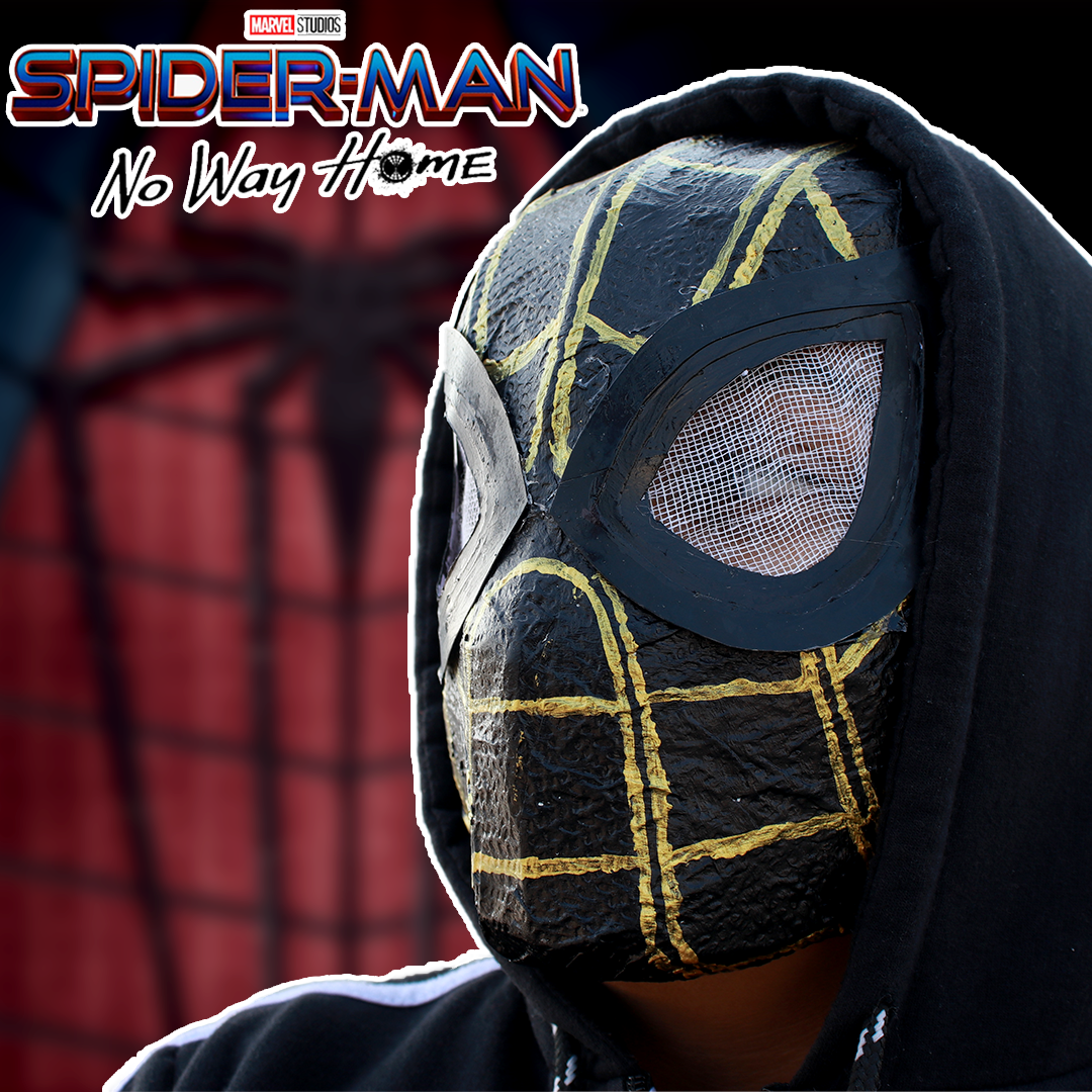 Spider Man Mask Template For Diy Craft From Movie No Way Home Spider Man Mask Template For Diy Craft From Movie No Way Home