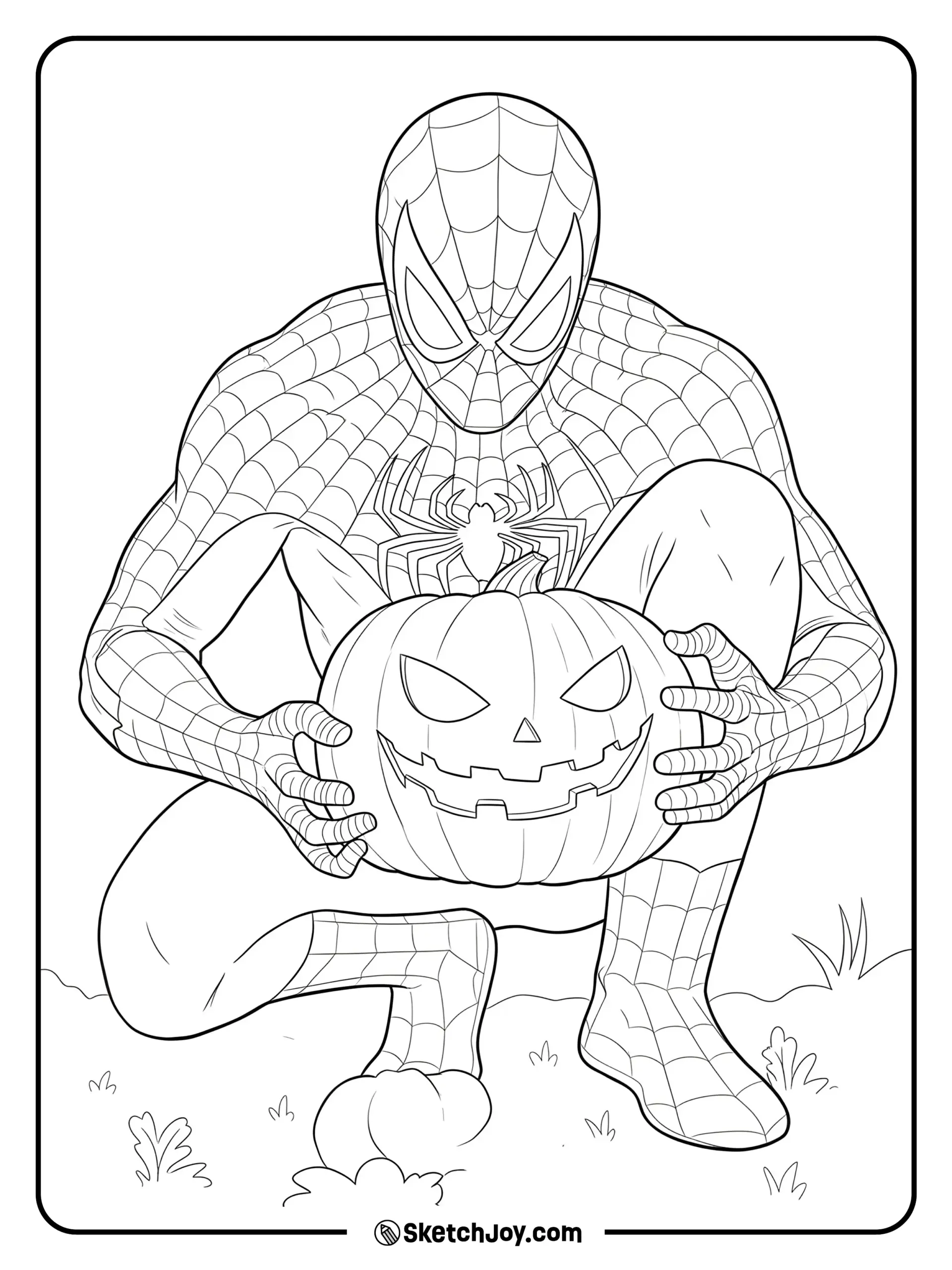 Spiderman Coloring Pages