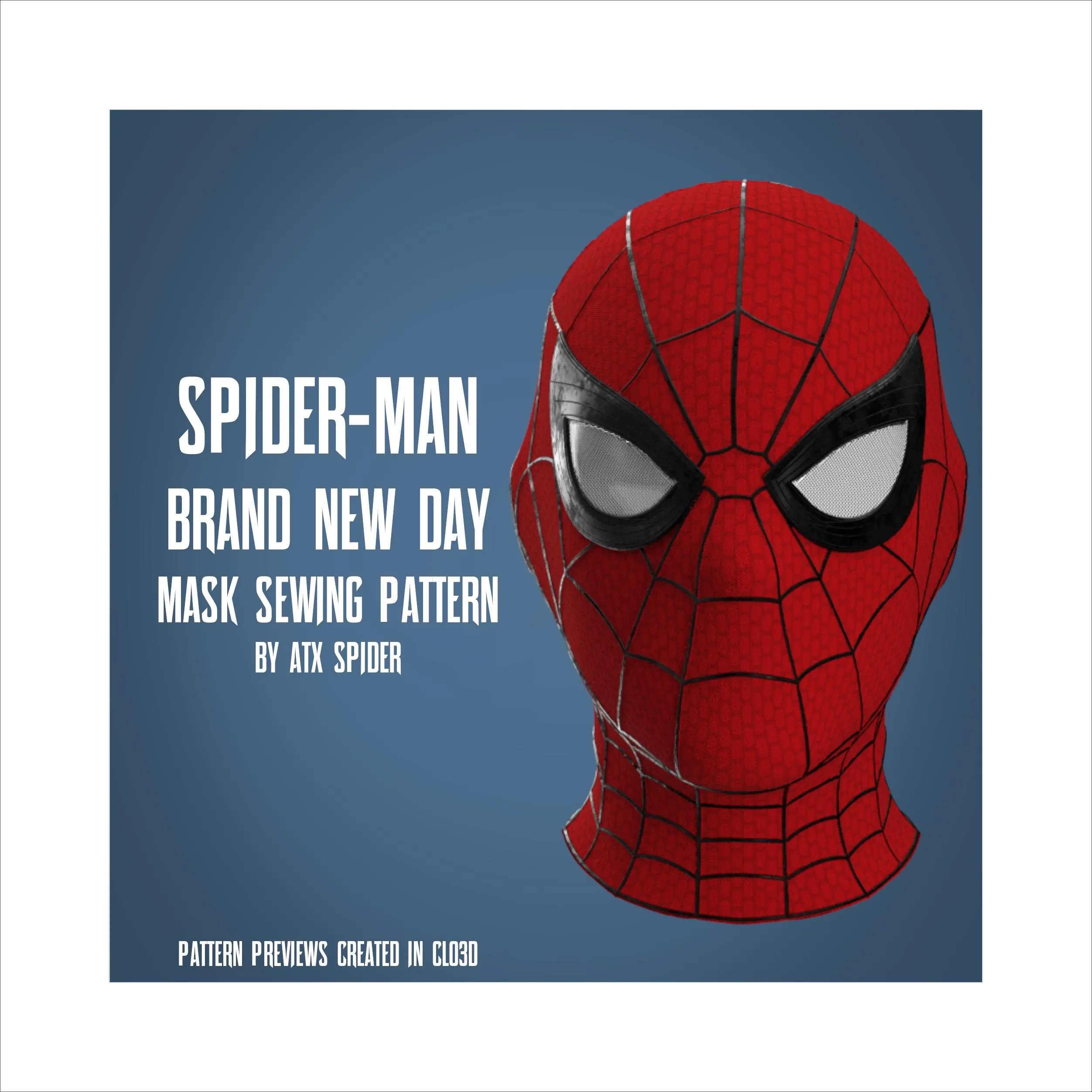 Spiderman Mask Template Sewing Spiderman Mask Template Sewing