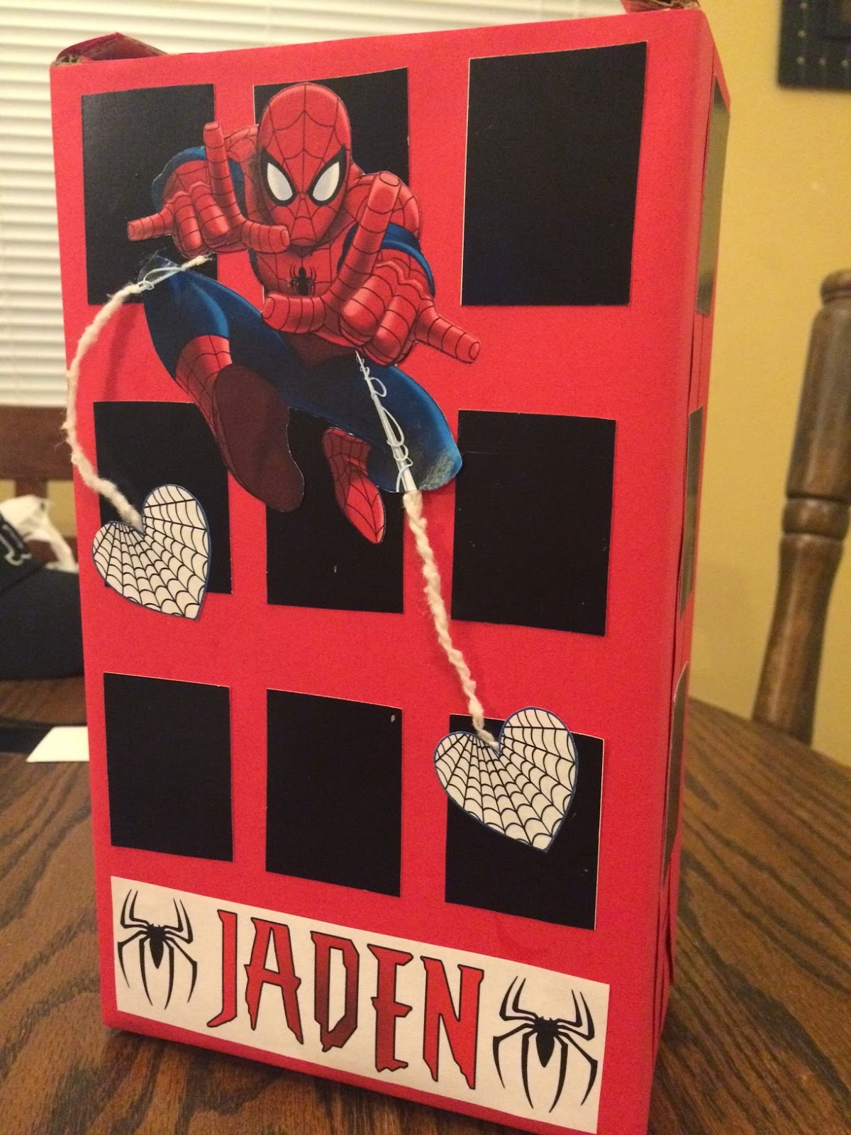 Spiderman Valentines Day Box