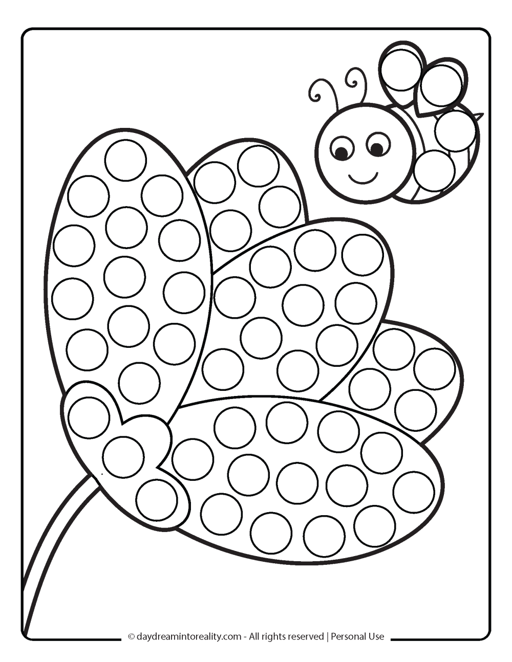 Spring Dot Marker Pages
