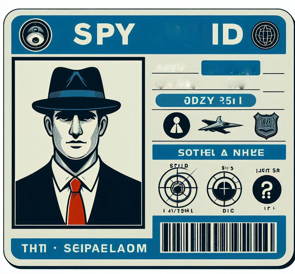 free printable spy id cards