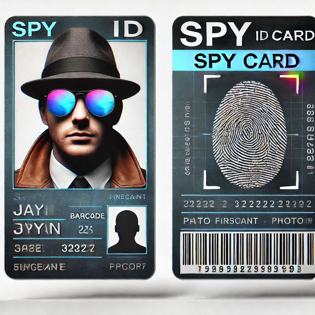 Spy Id Cards To Print Out Free