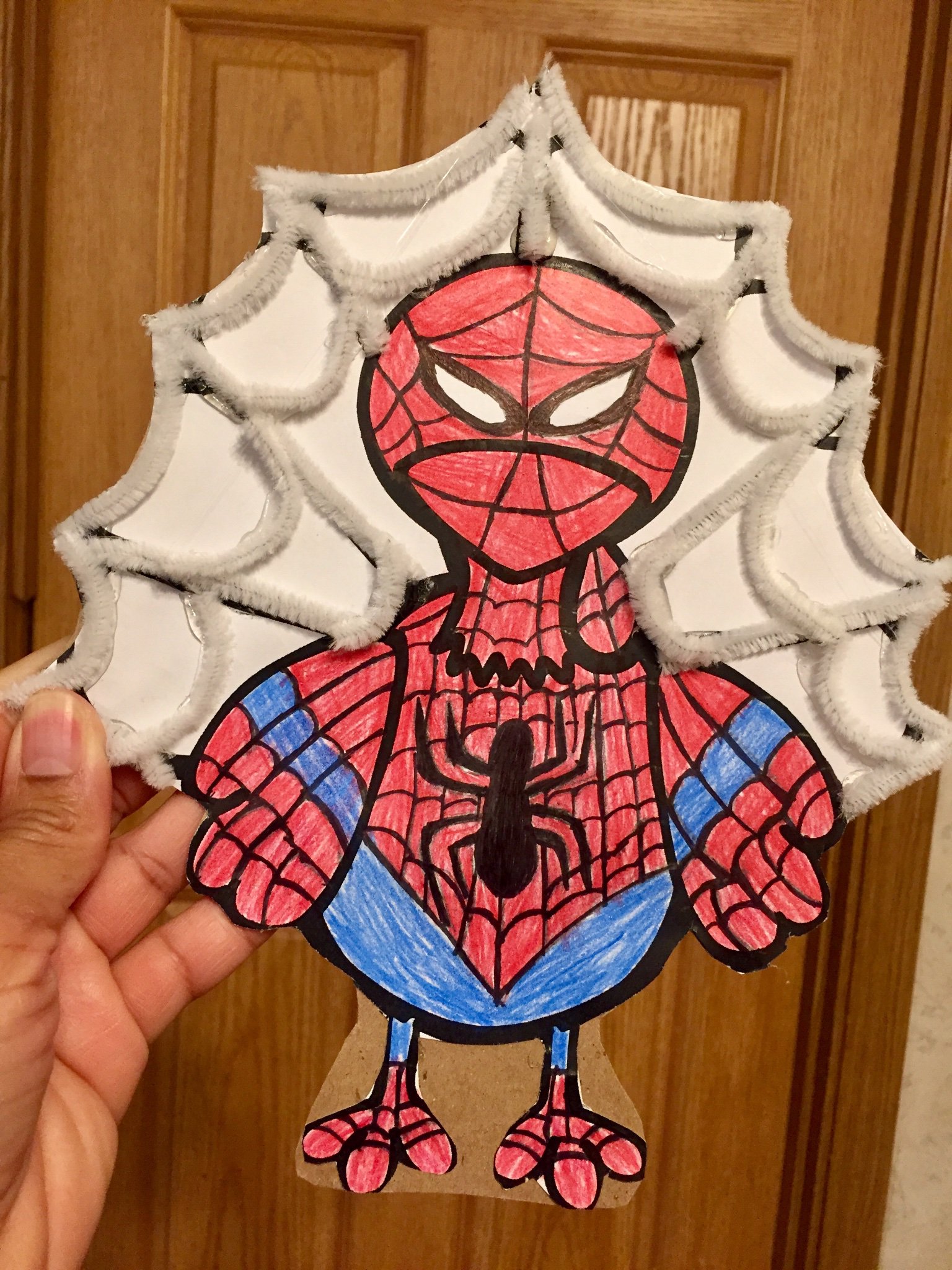 disguise a turkey spiderman printable