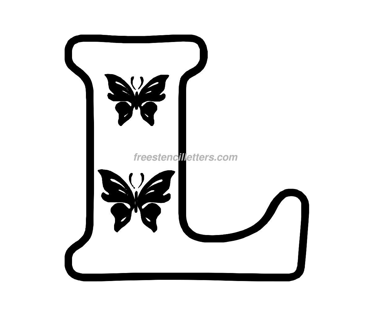 Stencil L 9