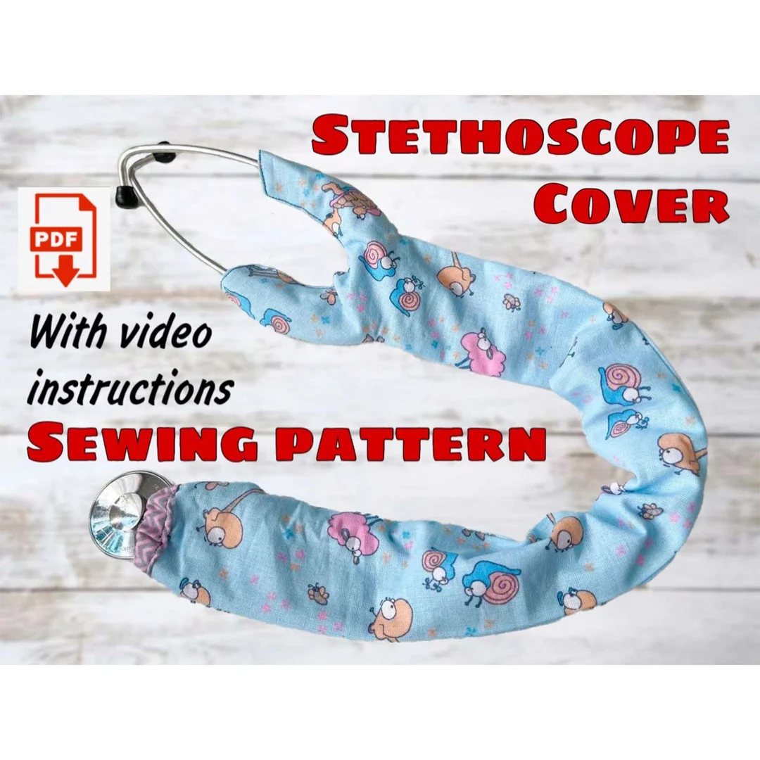 Stethoscope Cover Sewing Pattern With