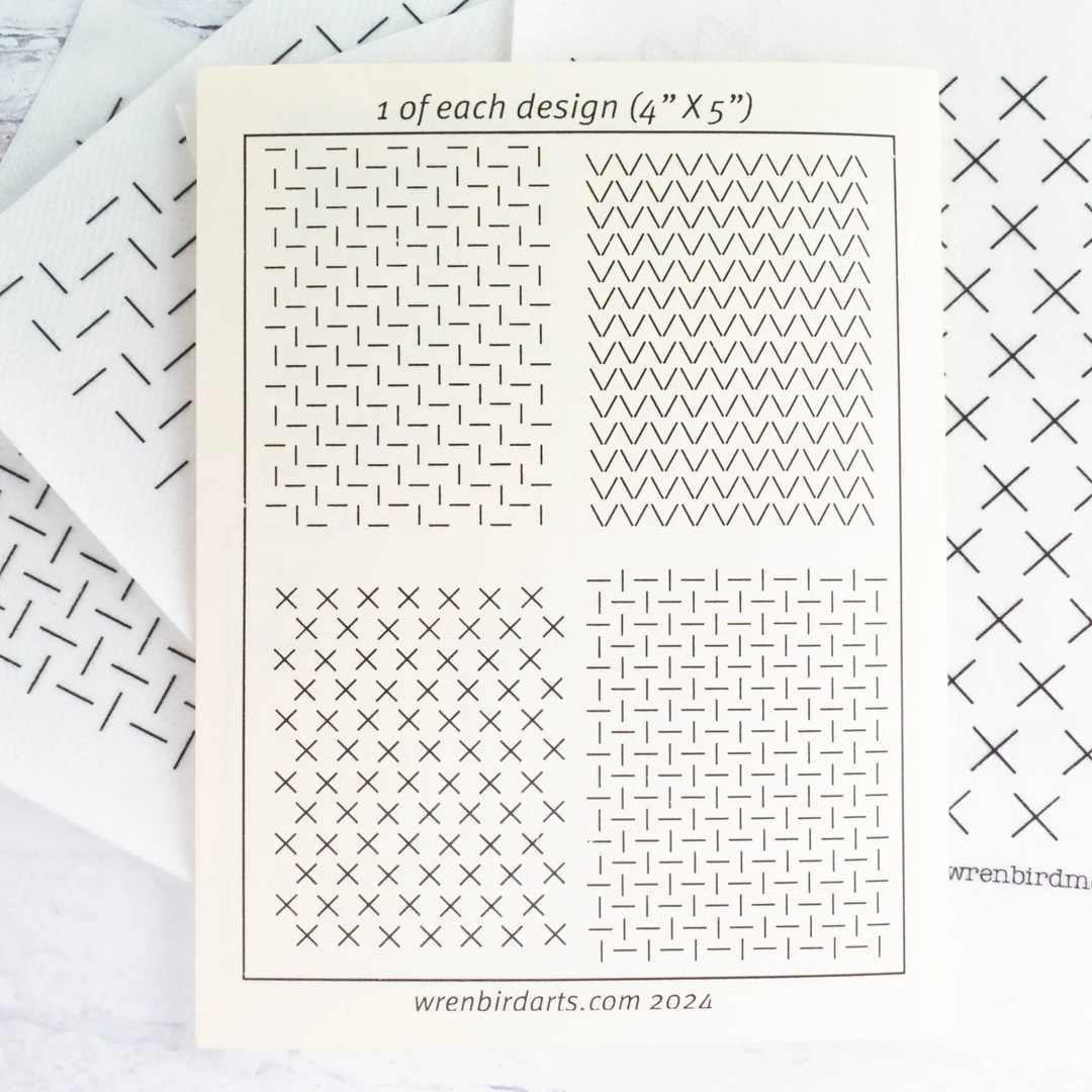 free printable sashiko patterns
