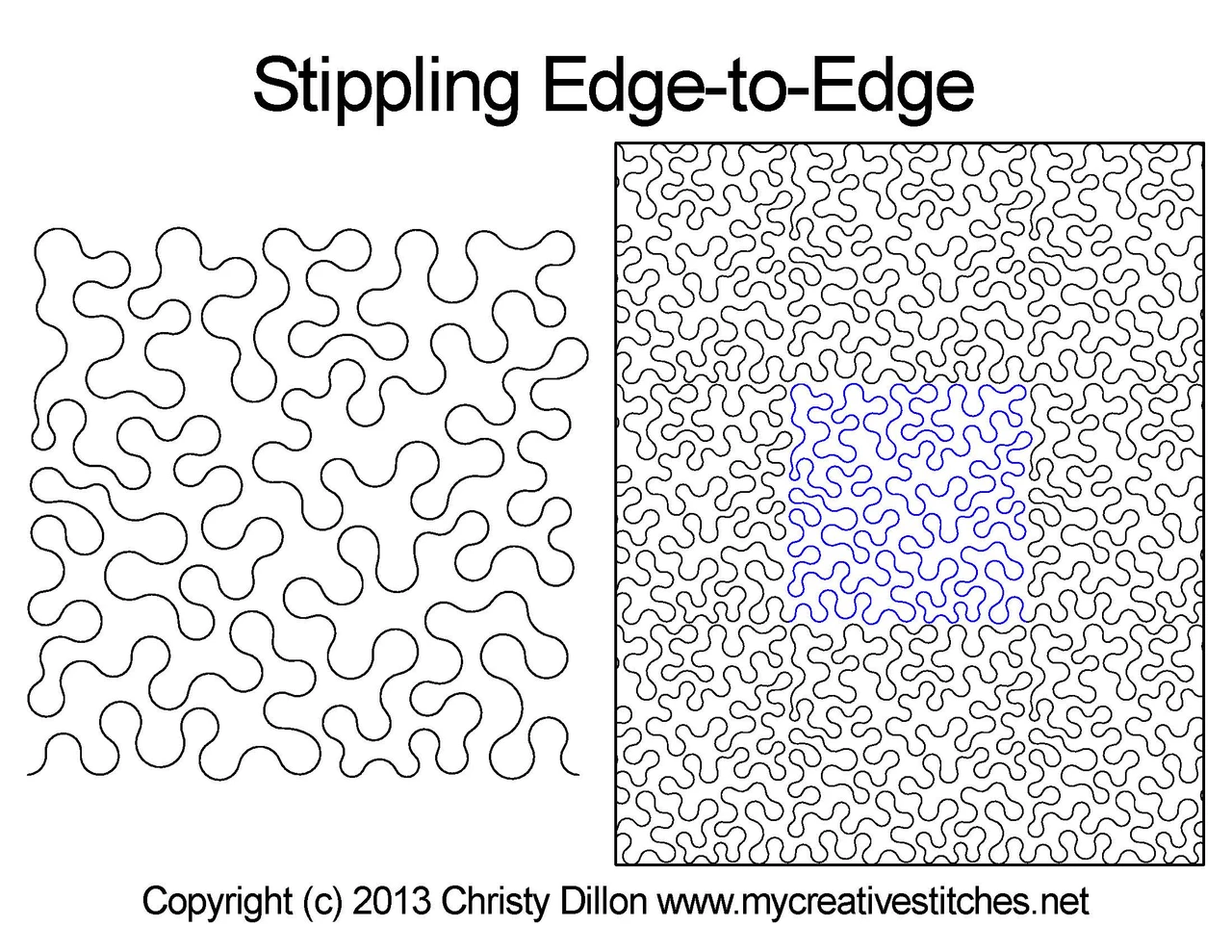 Stippling Edge To Edge