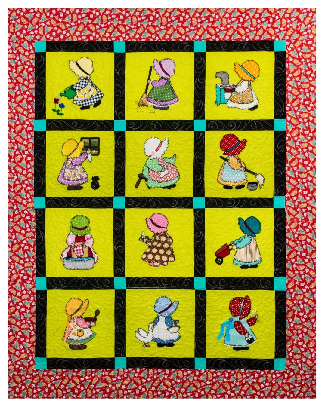 Sunbonnet Sue Block Of The Month Club