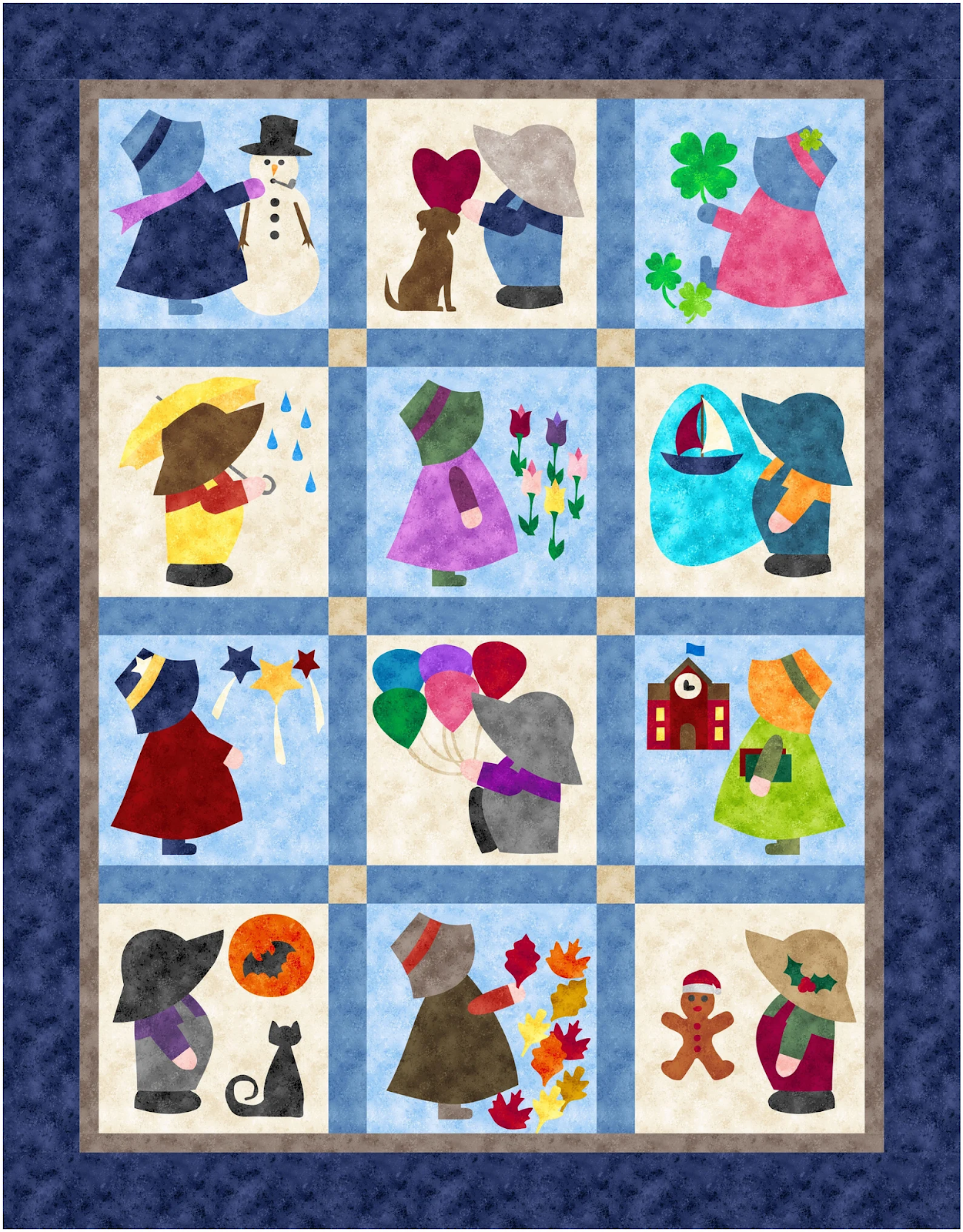 Sunbonnet Sue Quilt Patterns