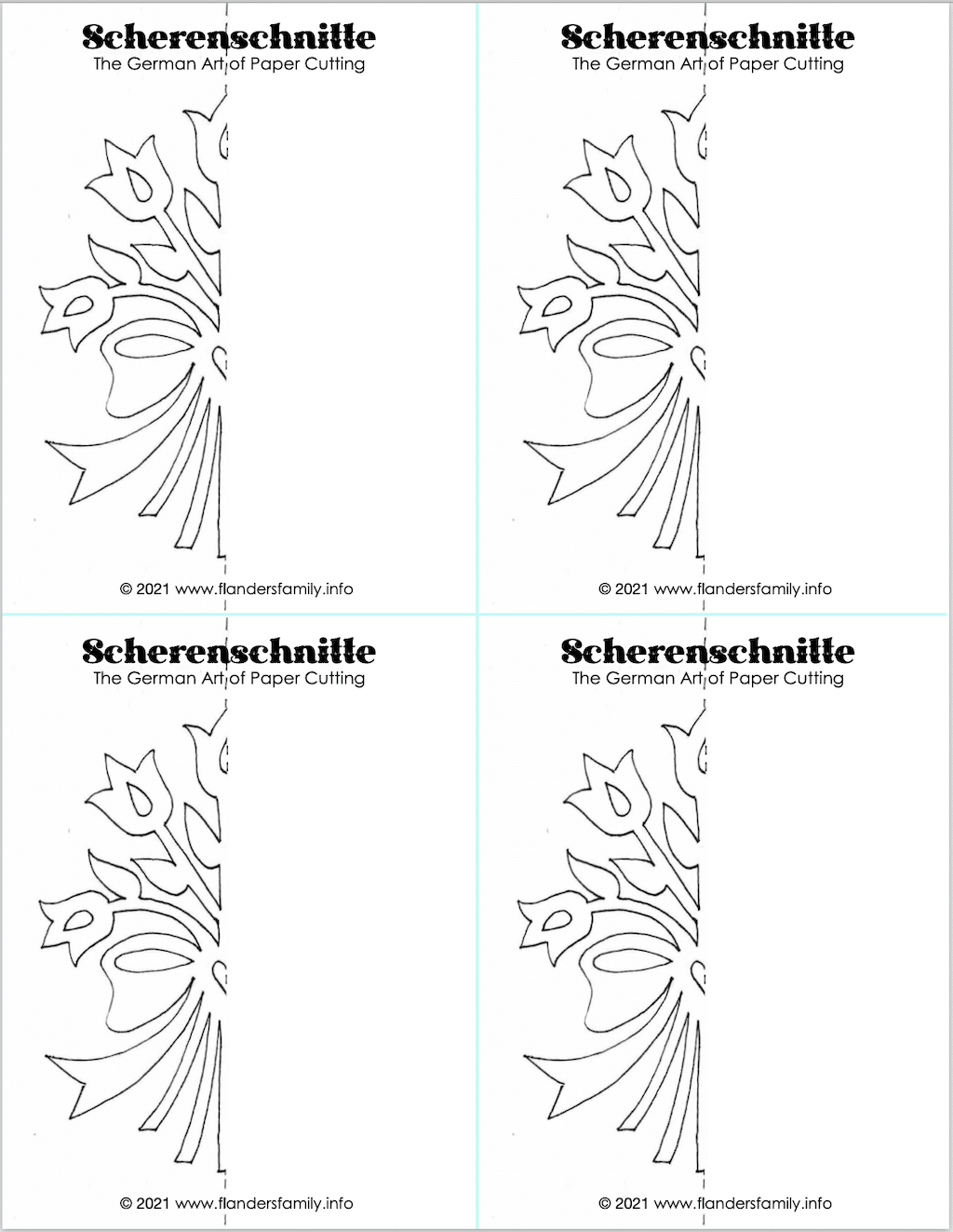 Super Simple Scherenschnitte Projects And Patterns