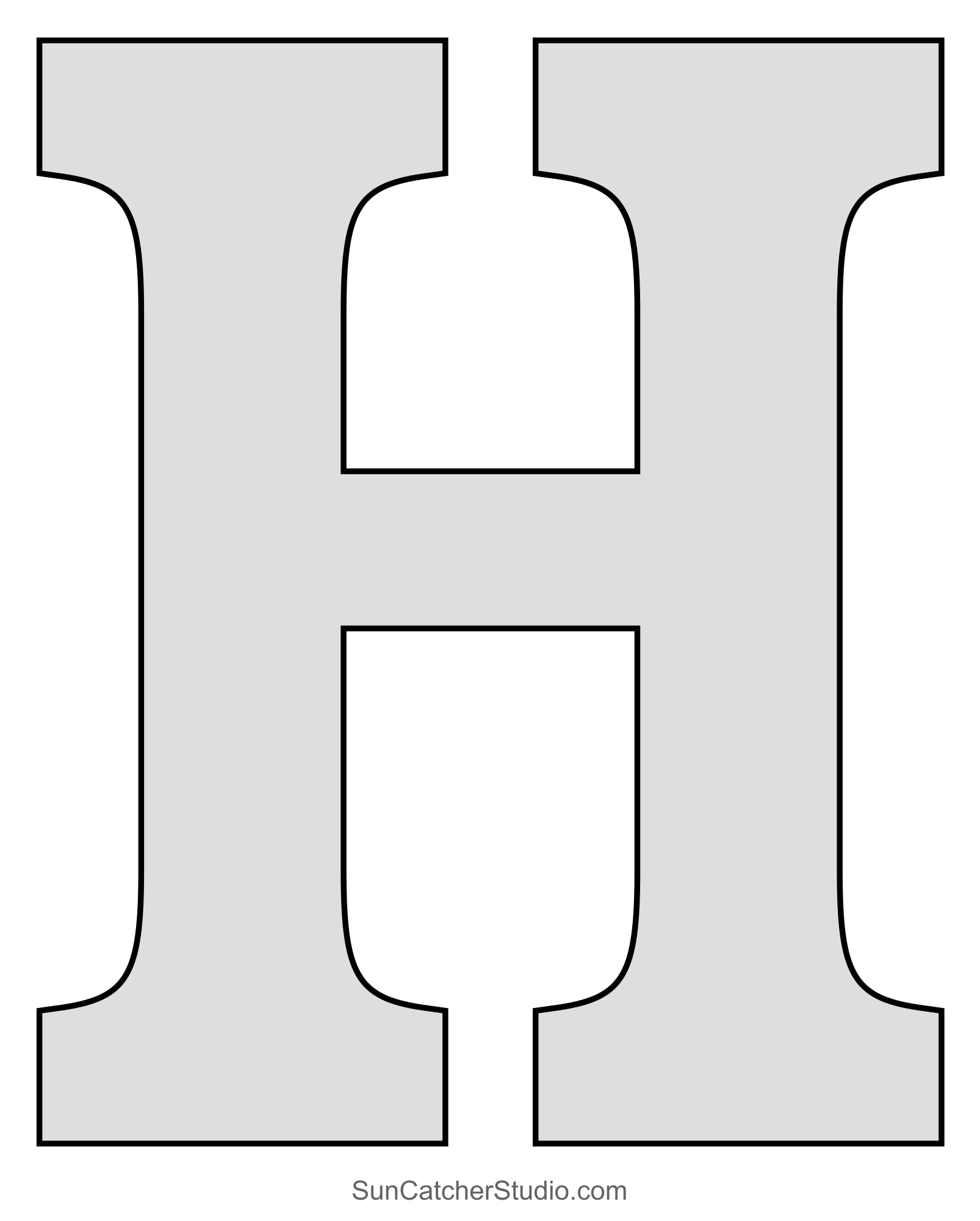 Tall Block Serif