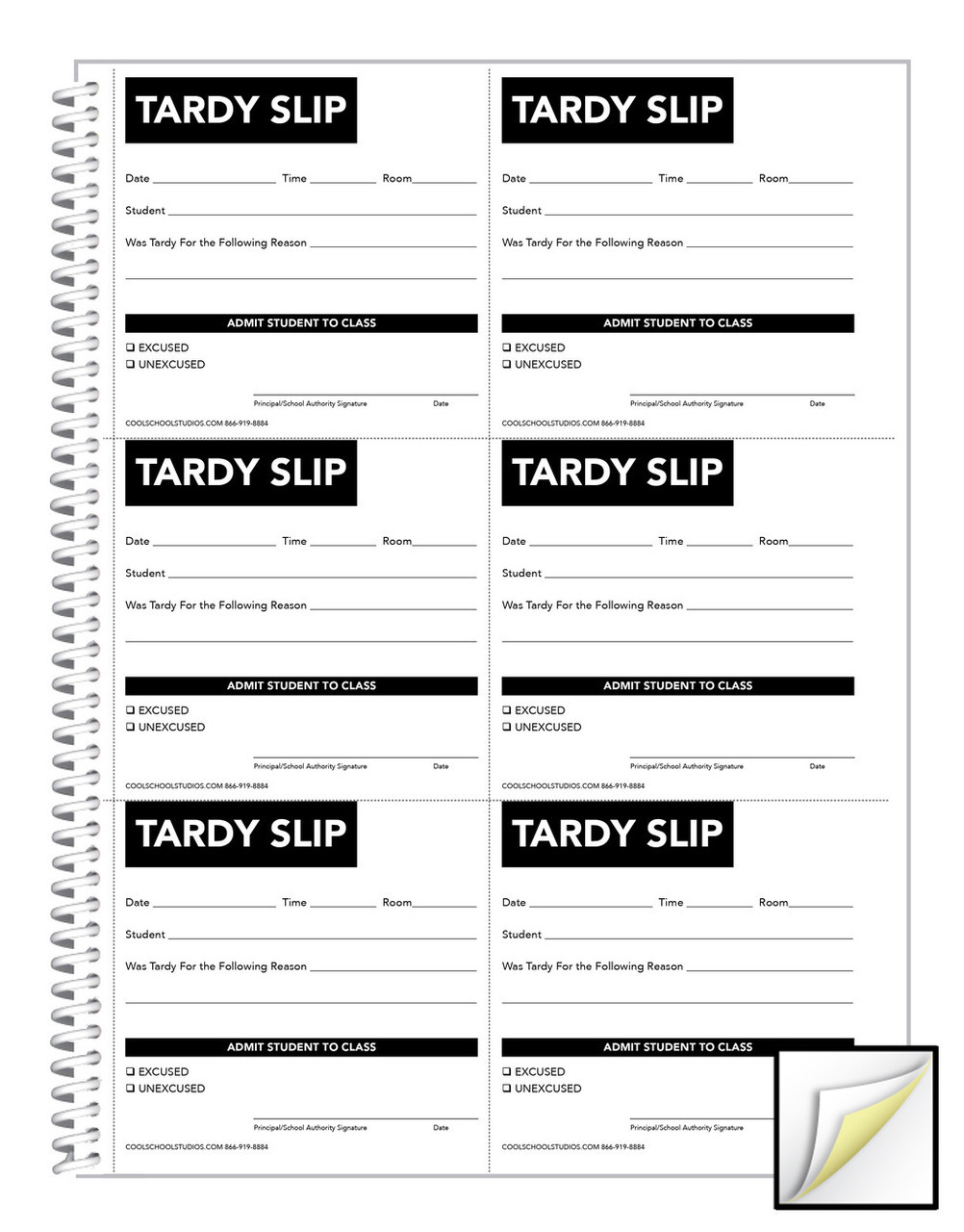 free printable printable tardy slips