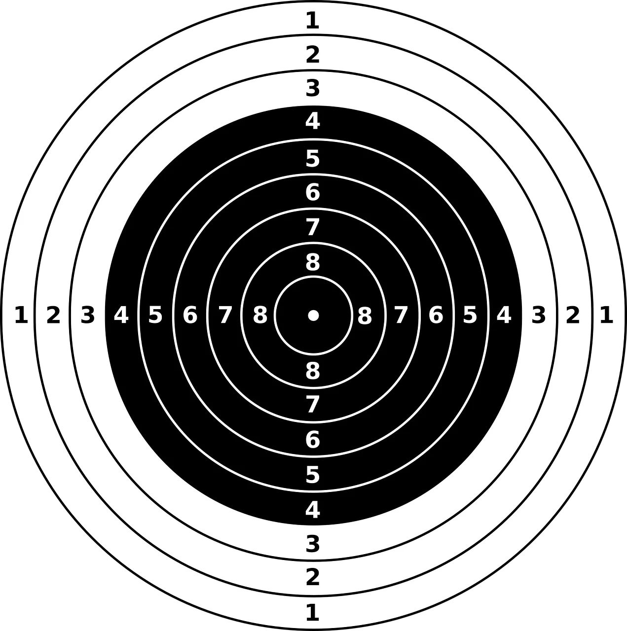 free printable bullseye free printable bullseye