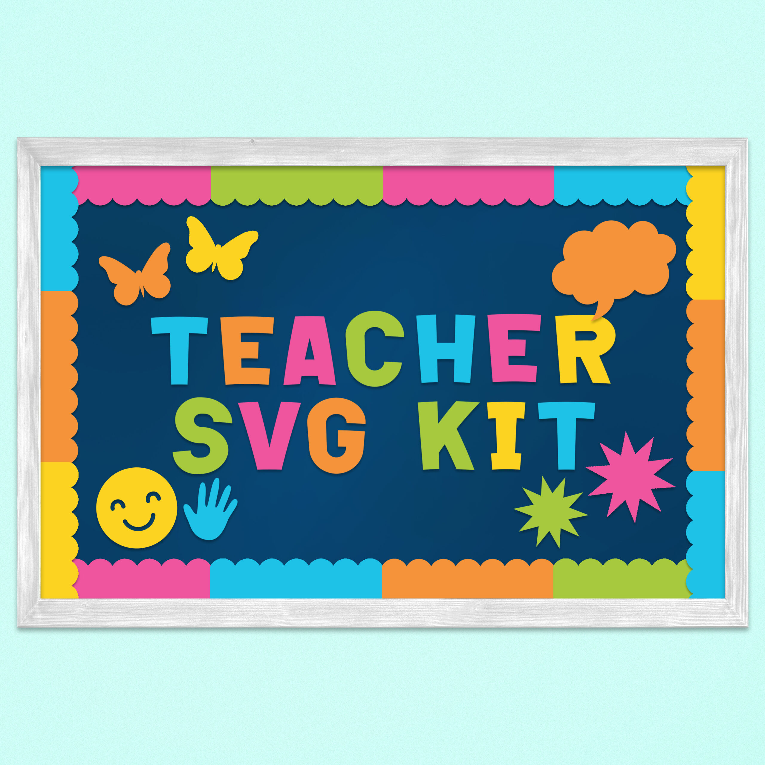 Teacher Bulletin Board Kit