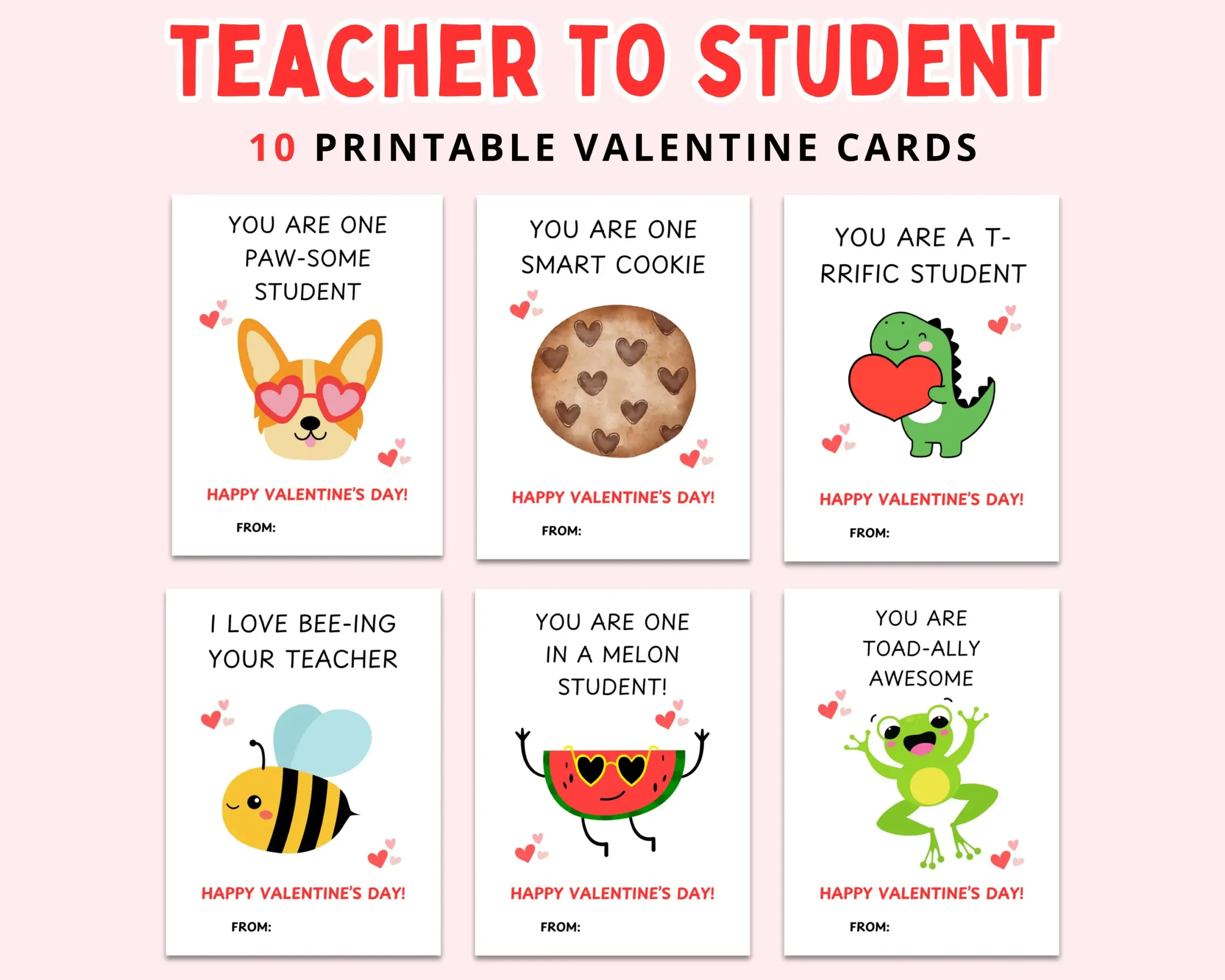 Teacher Valentines For Students Teacher
