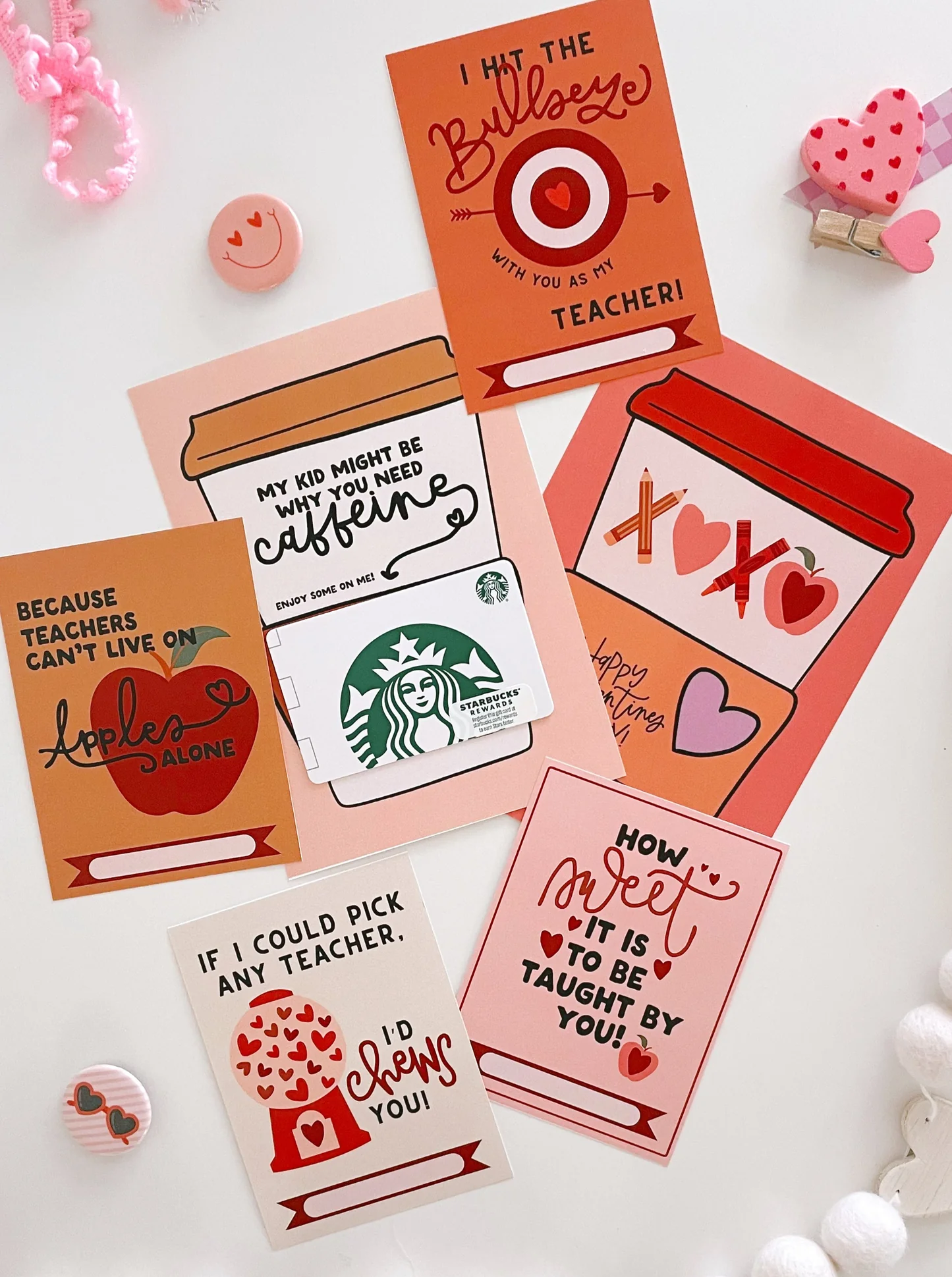 Teacher Valentines Printable Valentines
