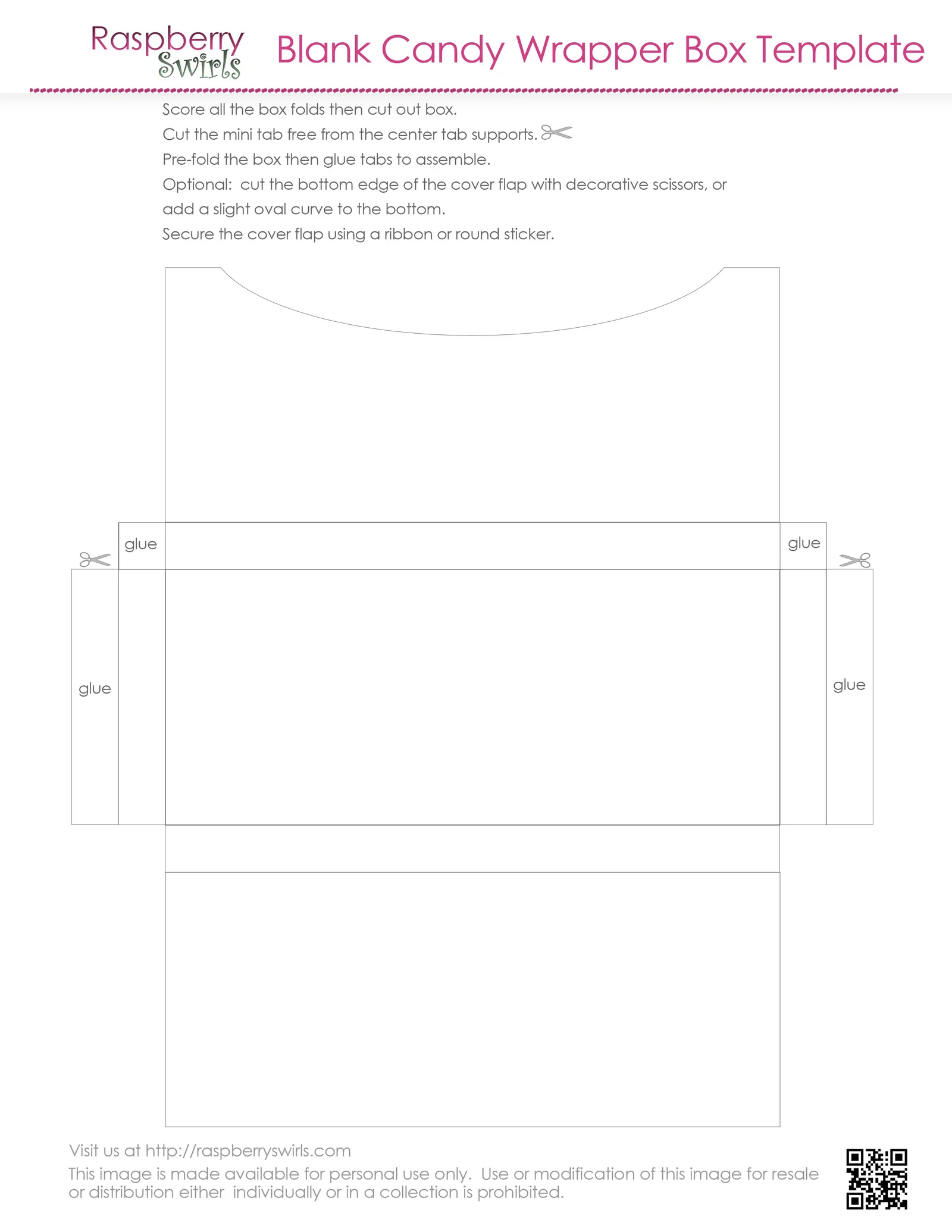 Templatesfree Printable Chocolate Candy Bar Wrapper Box