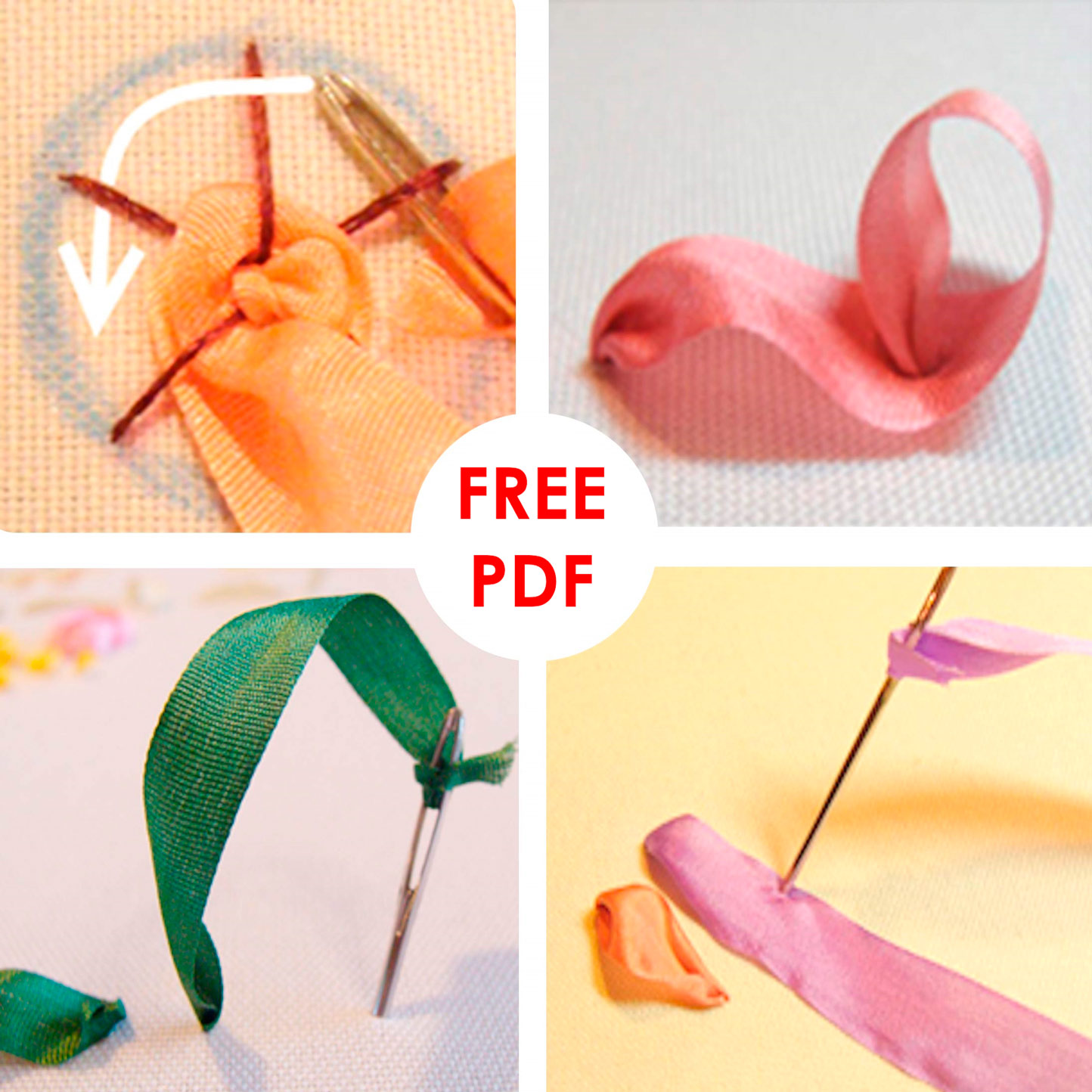 Ten Ribbon Stitches Free Pdf