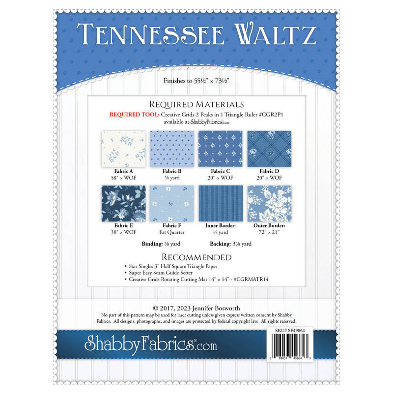 Tennessee Waltz Quilt Pattern Pdf Download