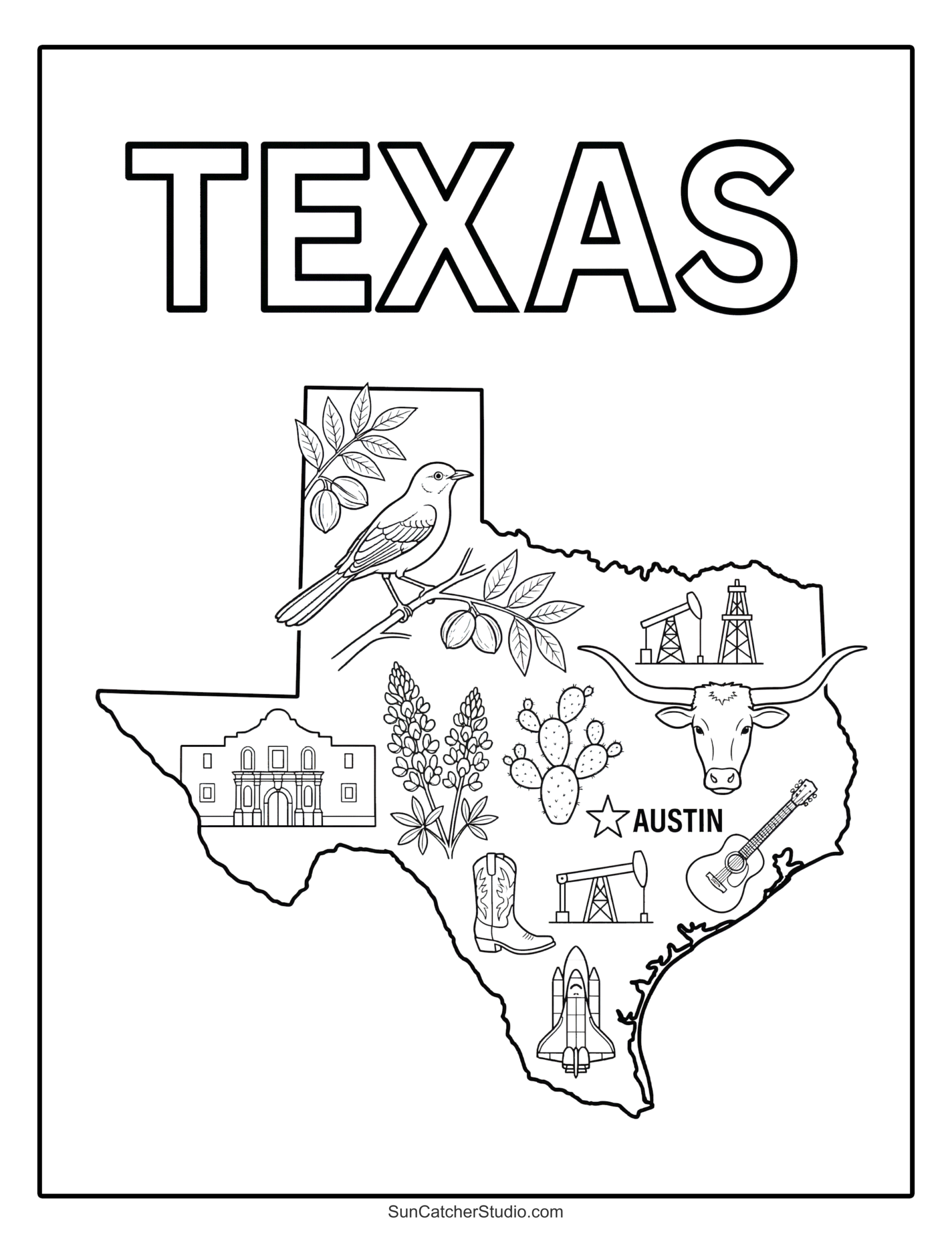 Texas Map