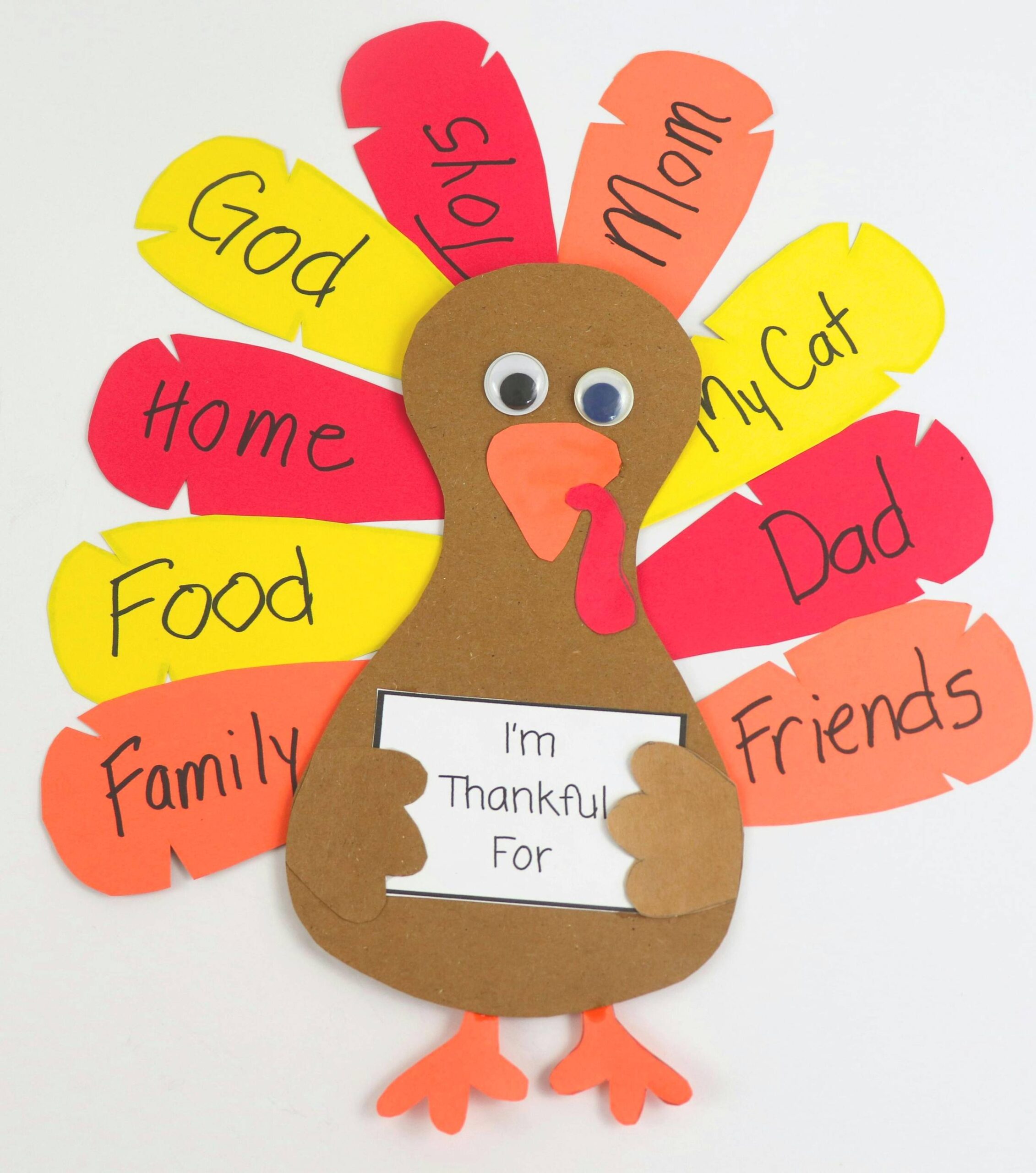 Thankful Turkey Craft