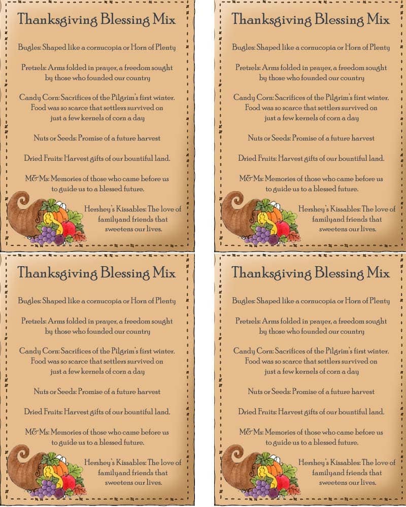 Thanksgiving Blessing Mix 2