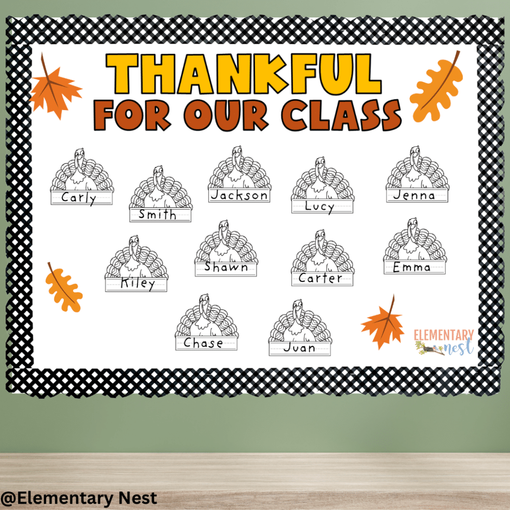 Thanksgiving Bulletin Board Ideas