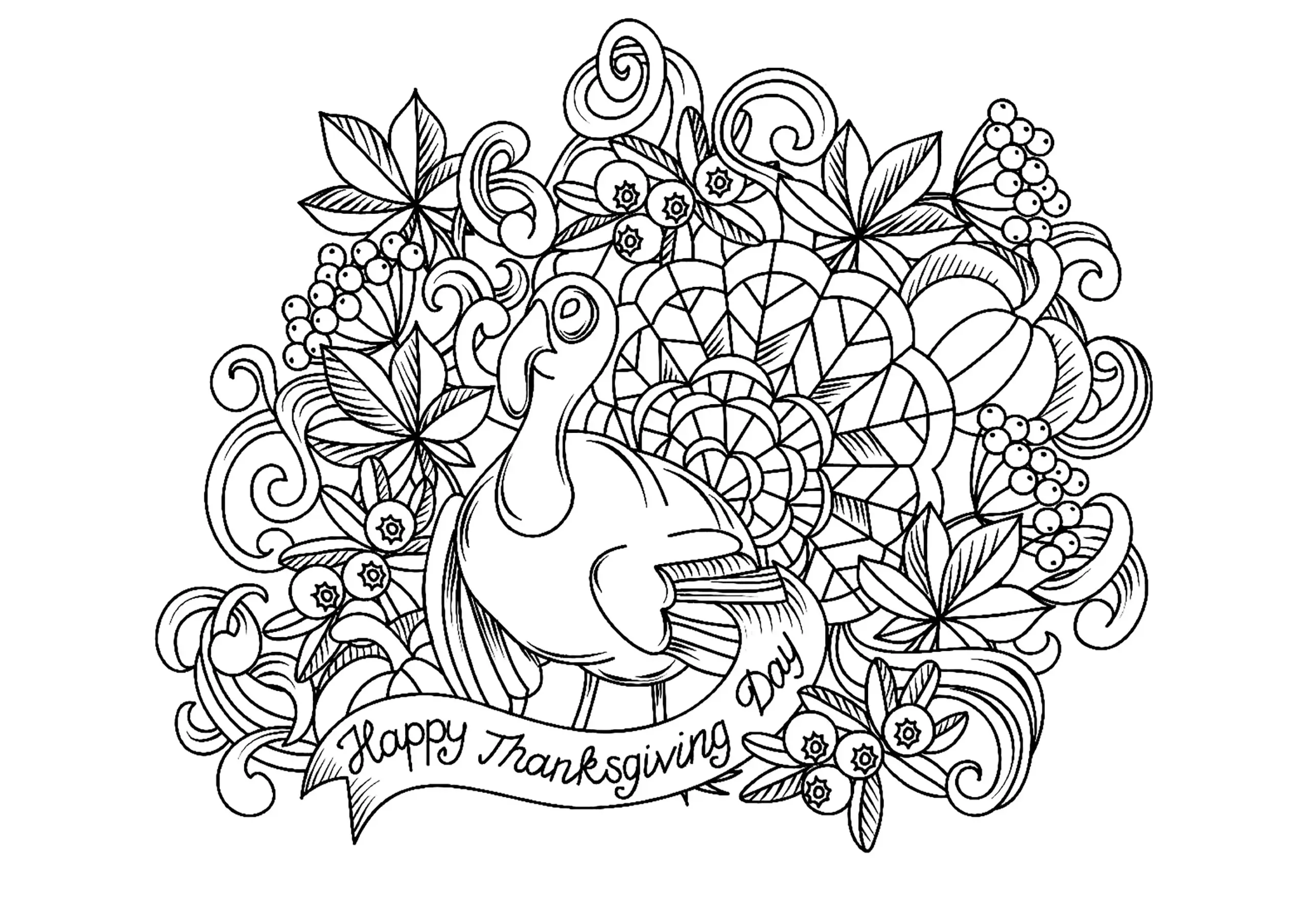 Thanksgiving Coloring Pages Adults Thanksgiving Coloring Pages Adults