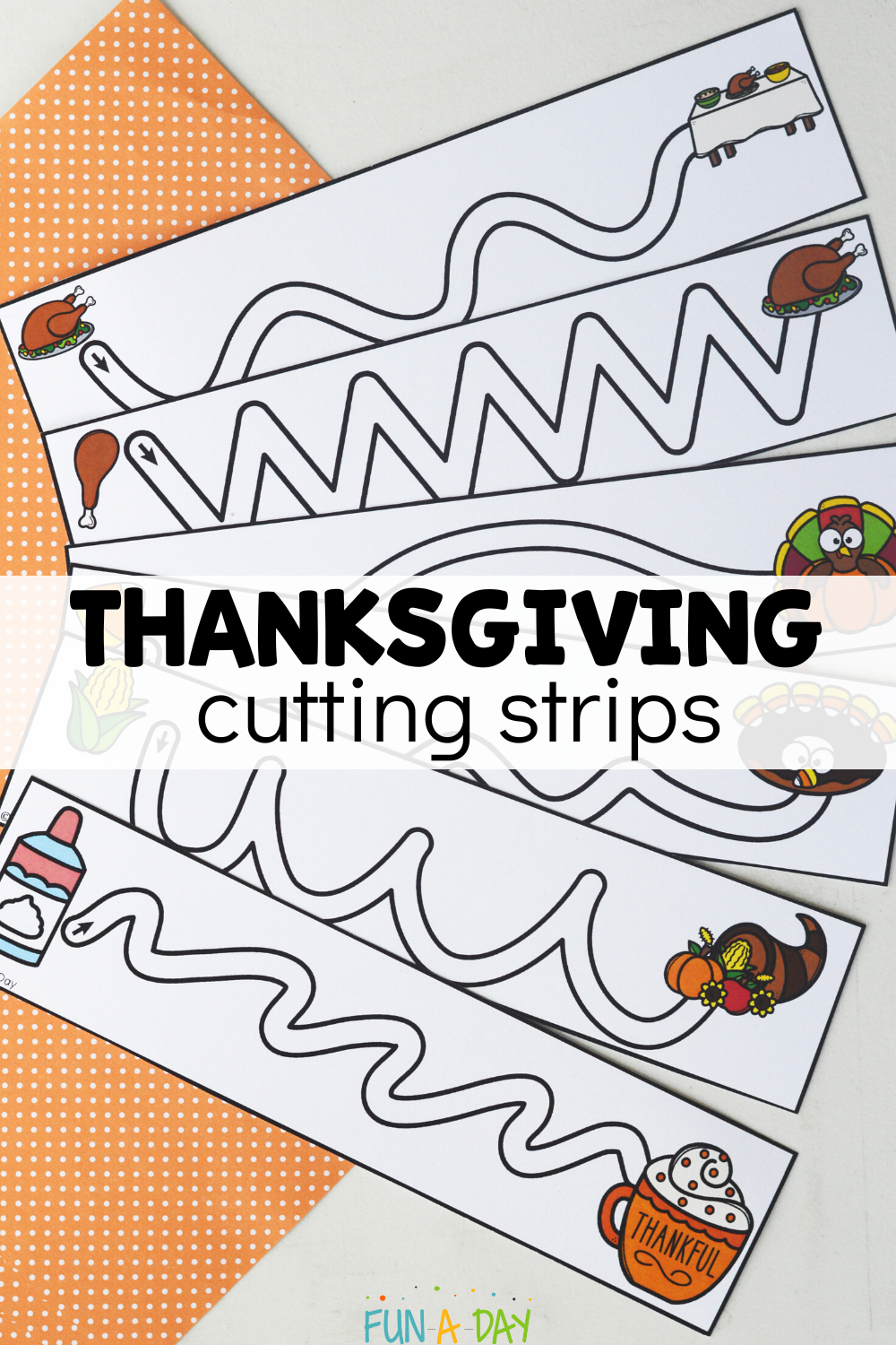 Thanksgiving Cutting Strips