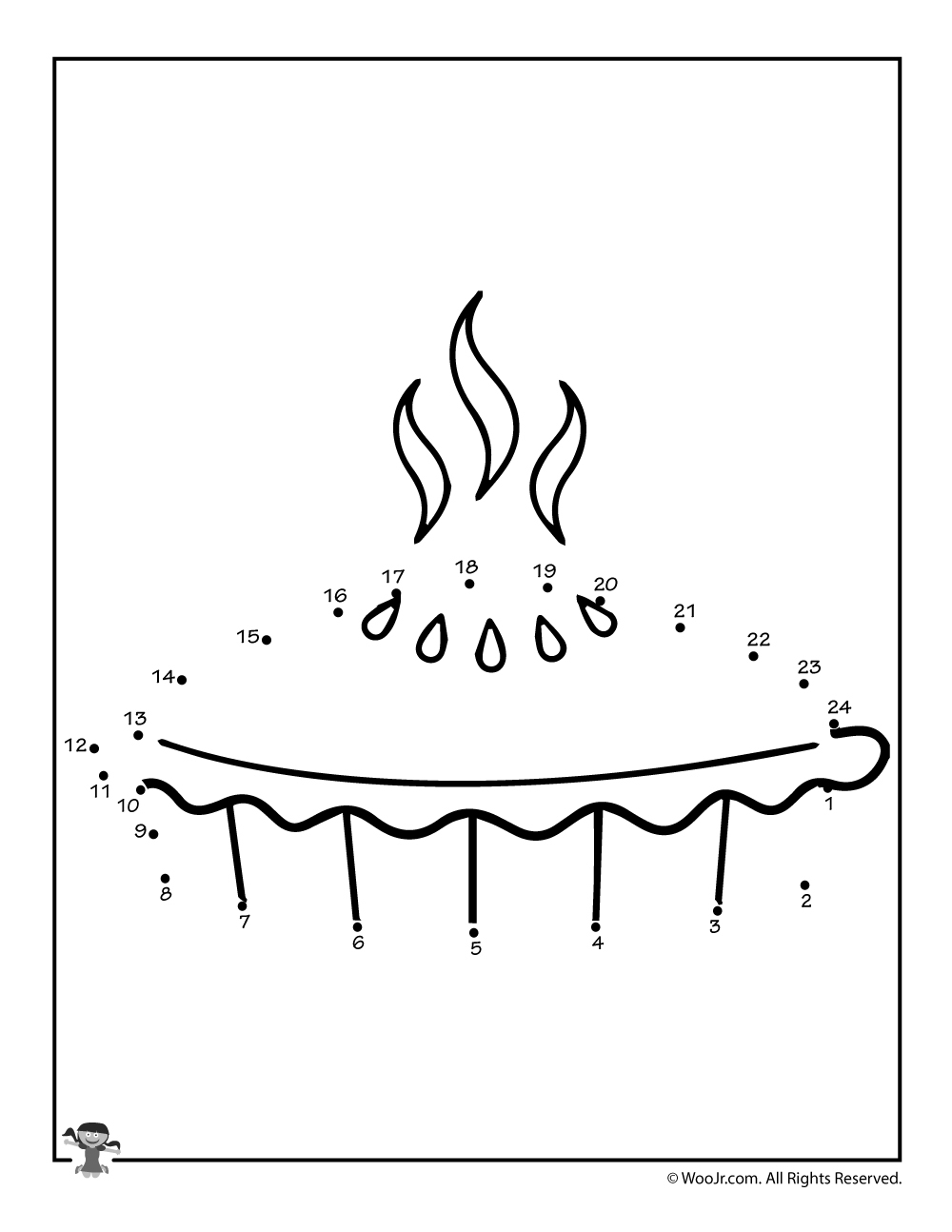 Thanksgiving Dot To Dots Printable