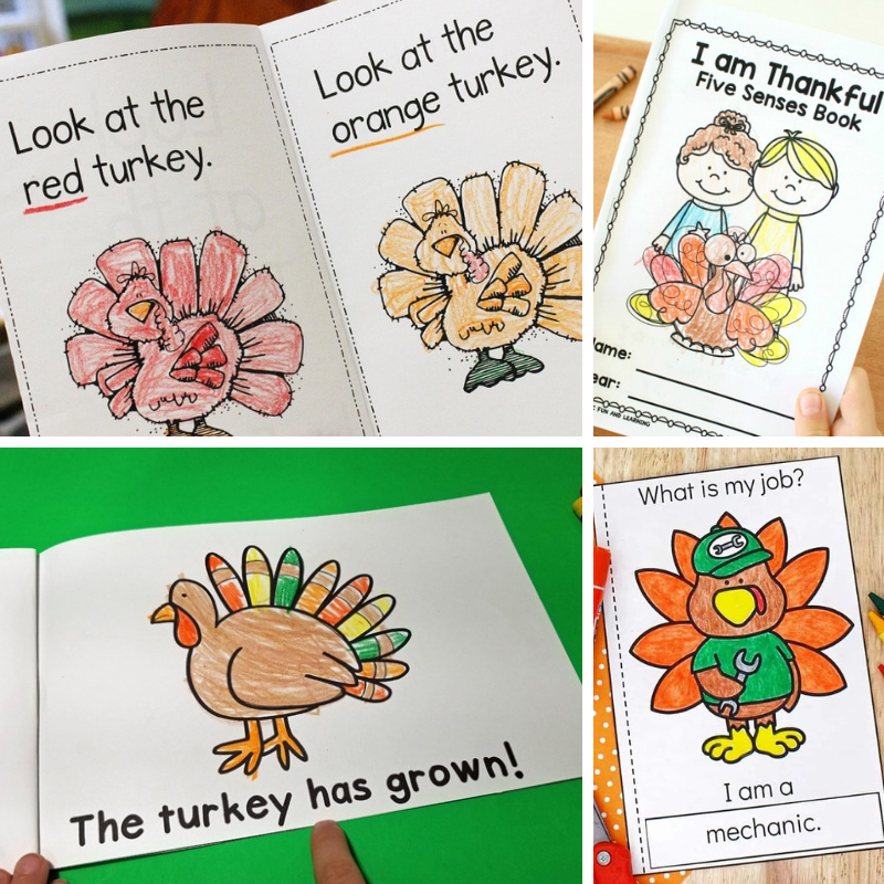 Thanksgiving Printable Books