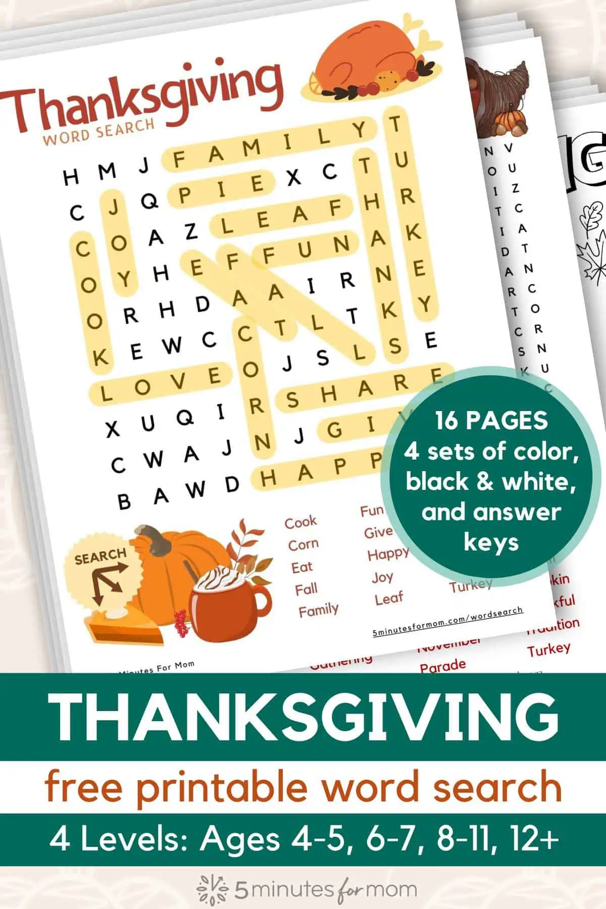 thanksgiving search and find printable