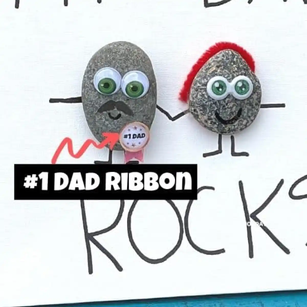 The Best Dad Rocks Craft The Best Dad Rocks Craft
