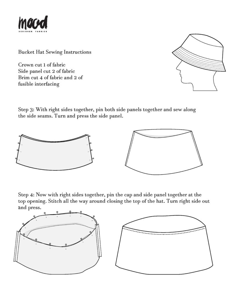 The Bucket Hat Free Sewing Pattern