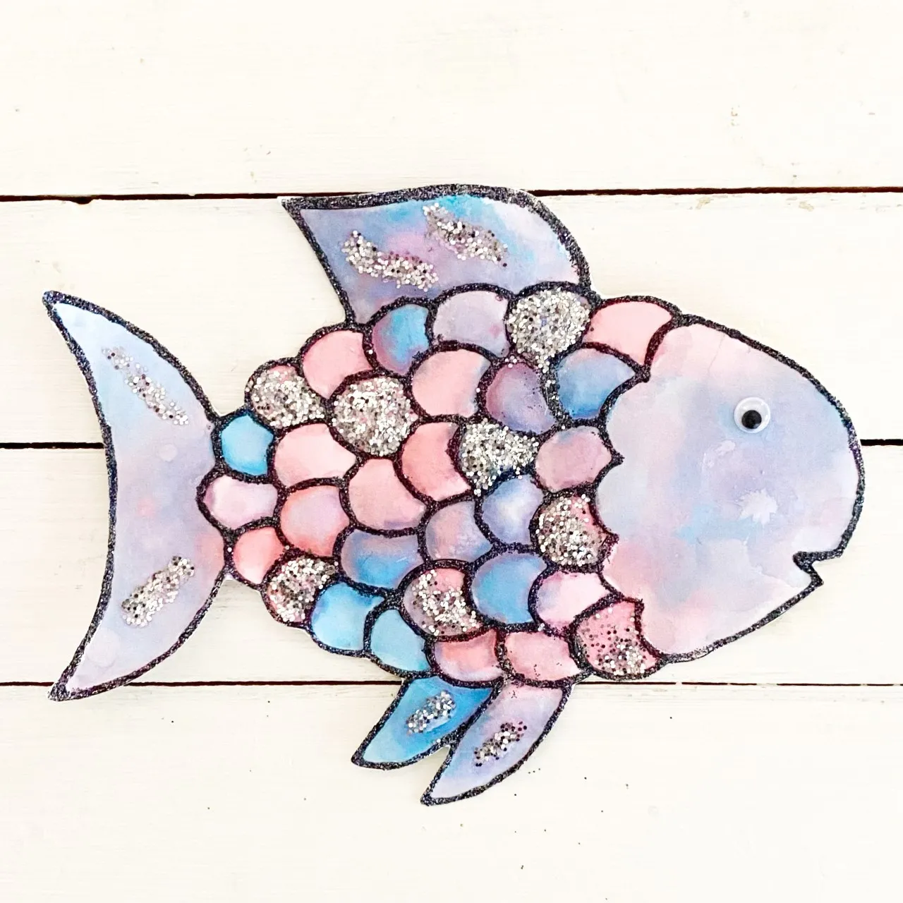 rainbow fish free printables