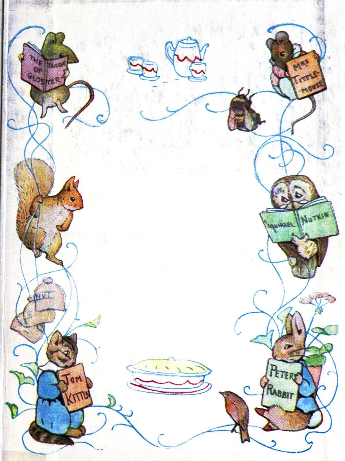 The Tale Of Peter Rabbit Free Crafts Activities And Shower Ideas