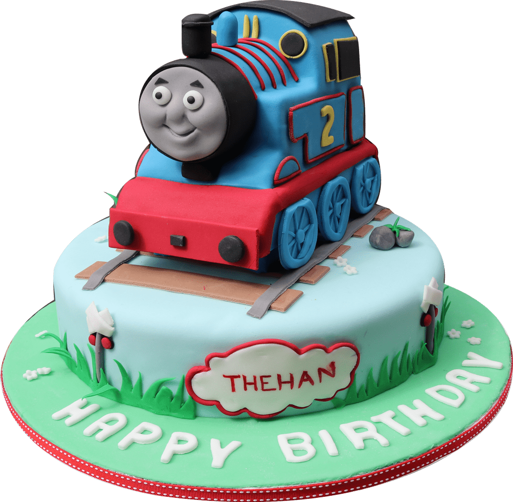 Thomas Train Cake Full