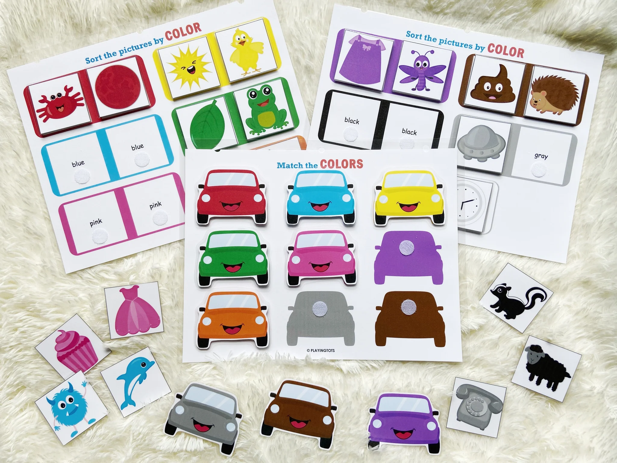Toddler Busy Book First Learning Binder Printable Pack Pdfbb0027