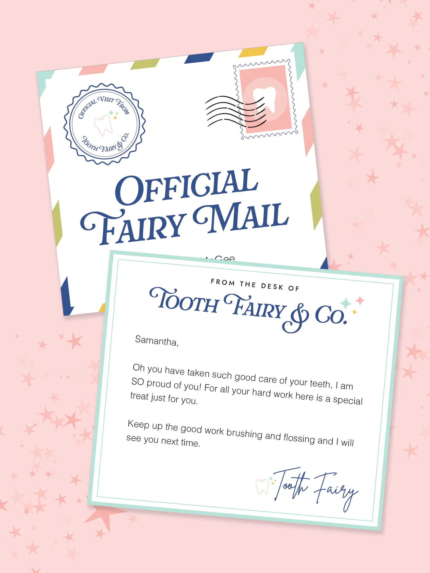 Tooth Fairy Letter