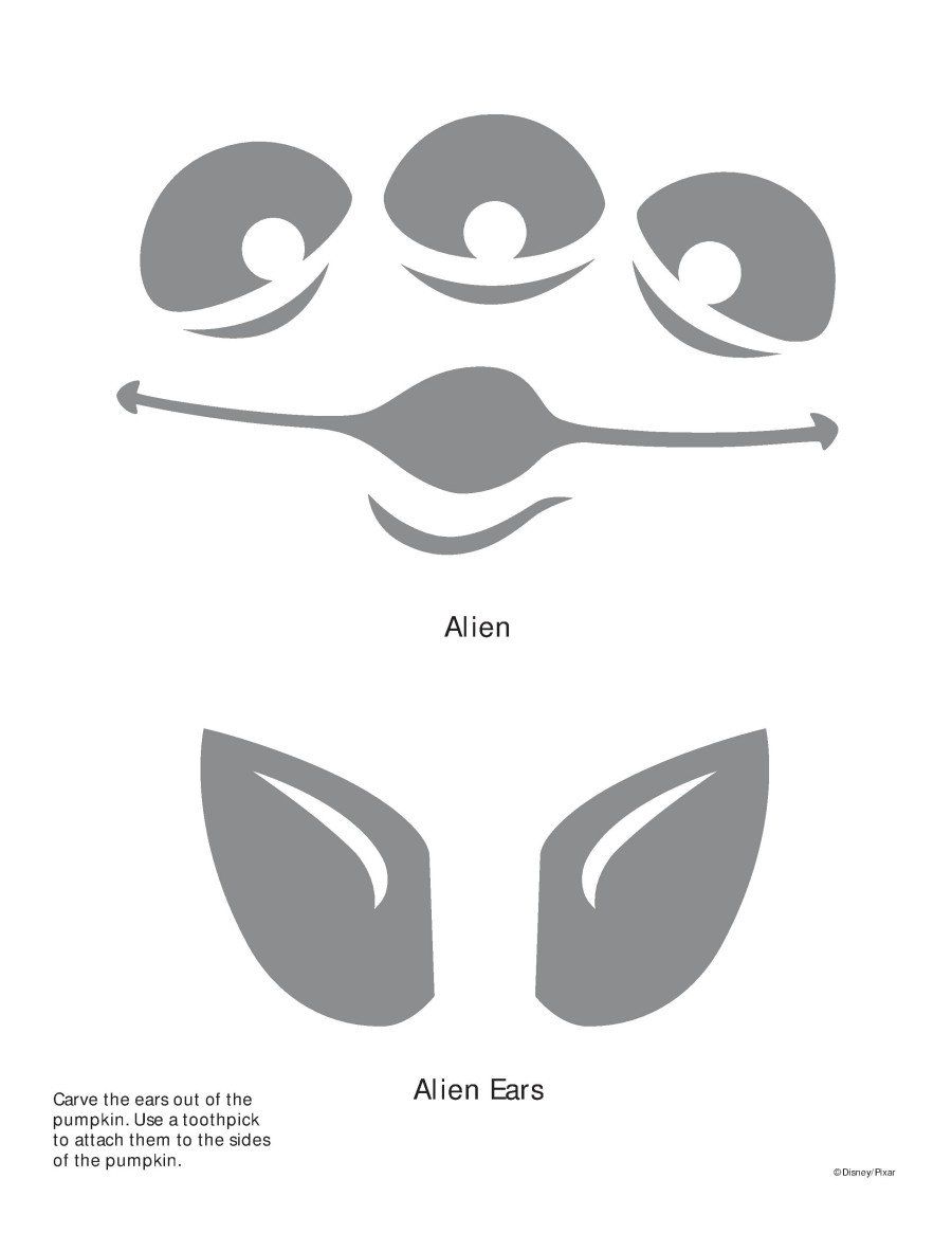 Toy Story Pumpkin Stencils