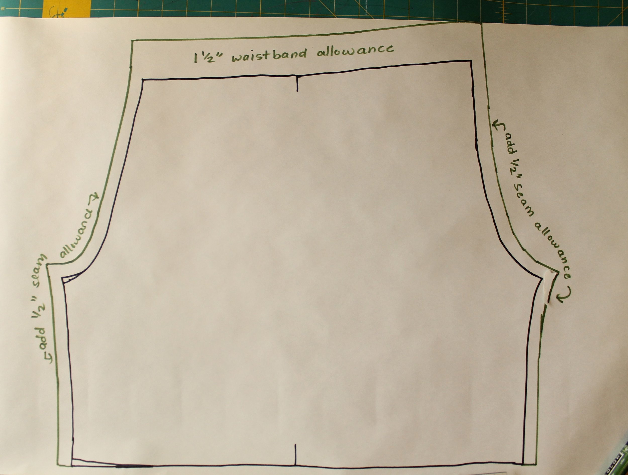 Trace And Make Shorts Pattern