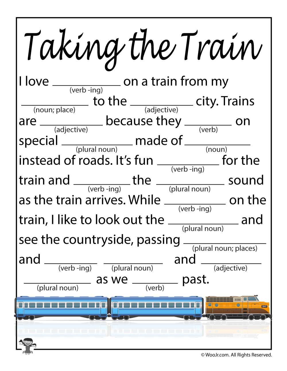 camping mad libs free printable camping mad libs free printable