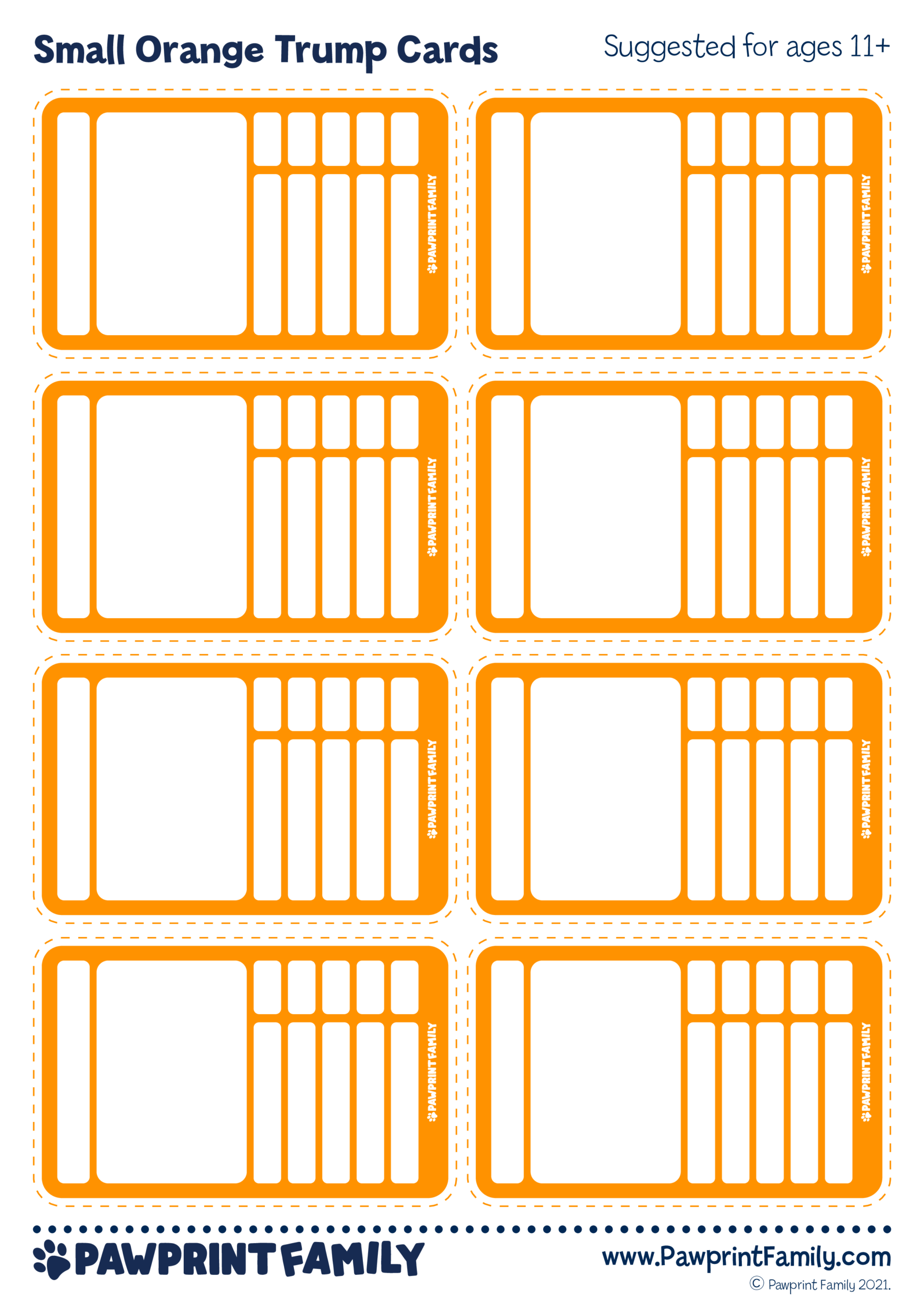 Trump Cards Template